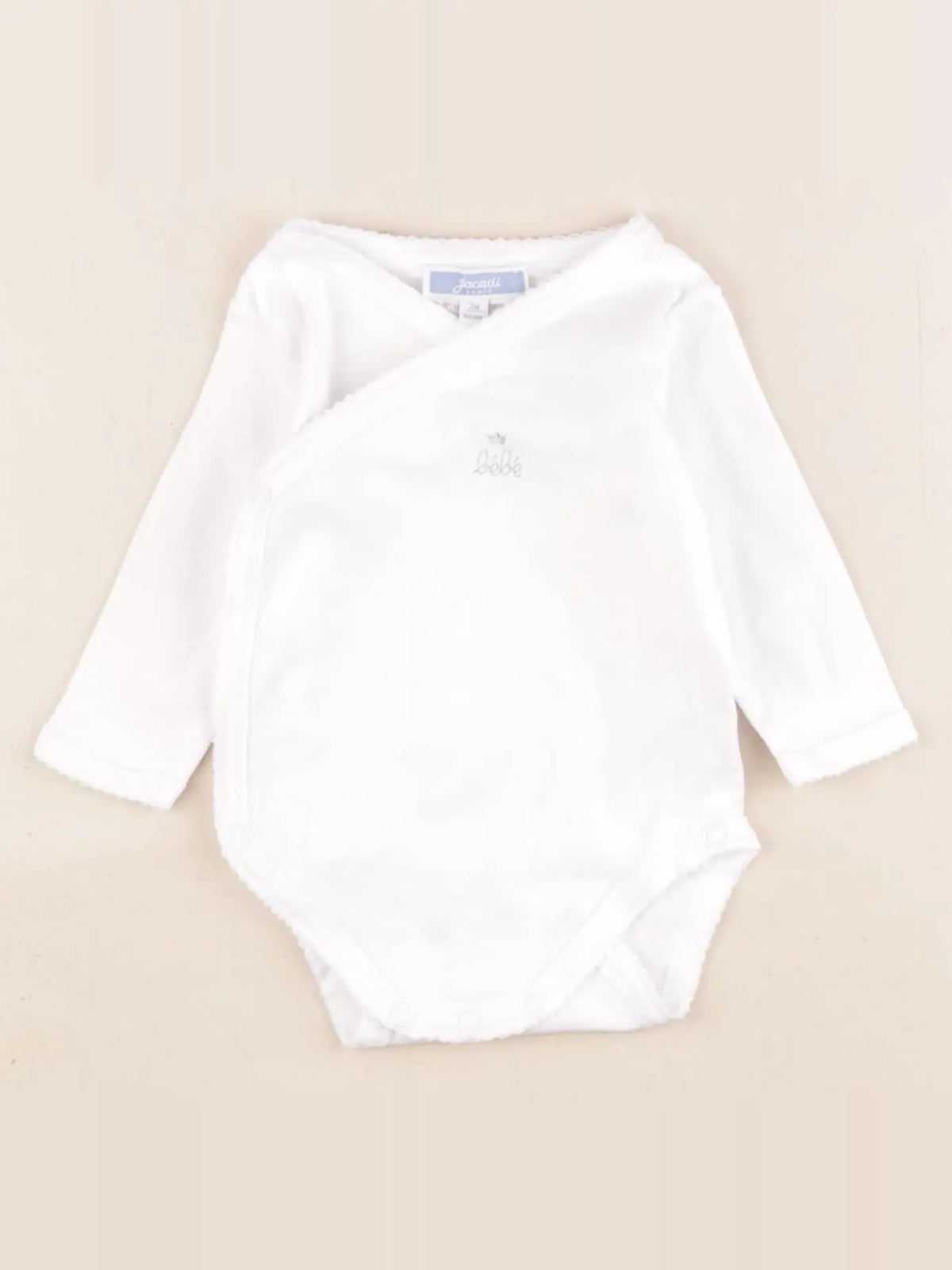 Jacadi - body blanc - 6 mois