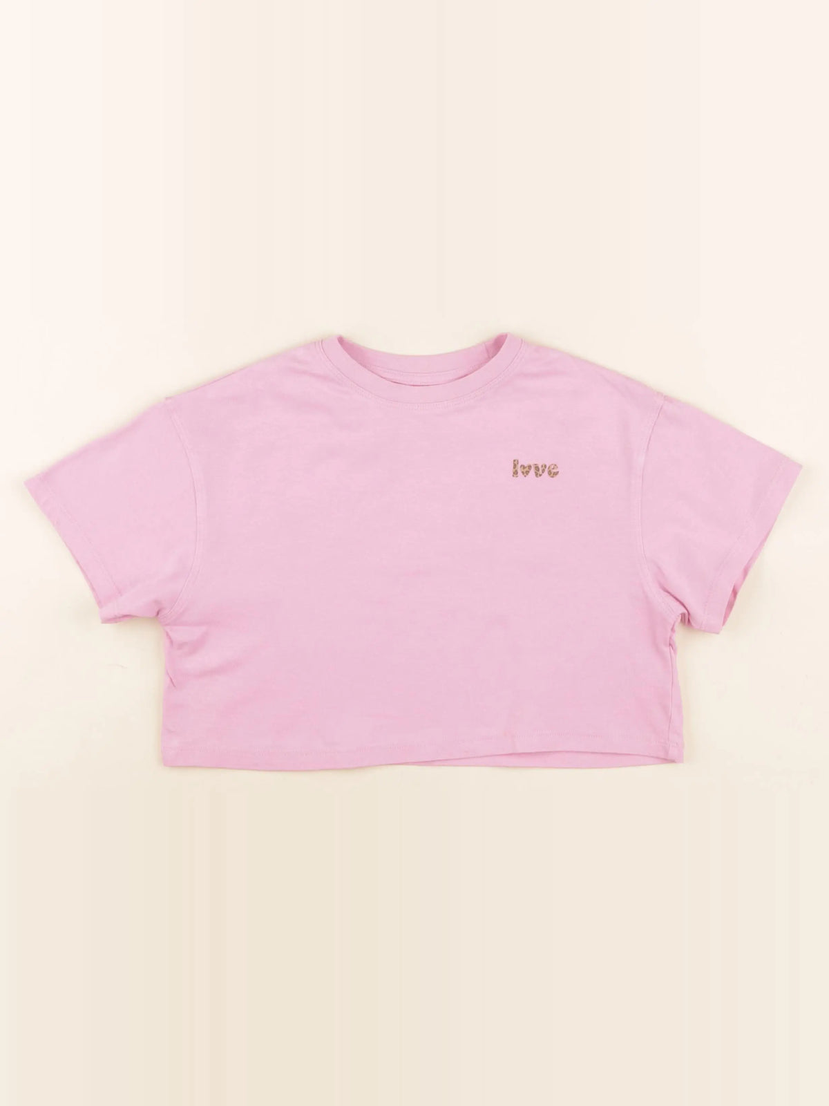 Vertbaudet - tee-shirt violet - 4 ans