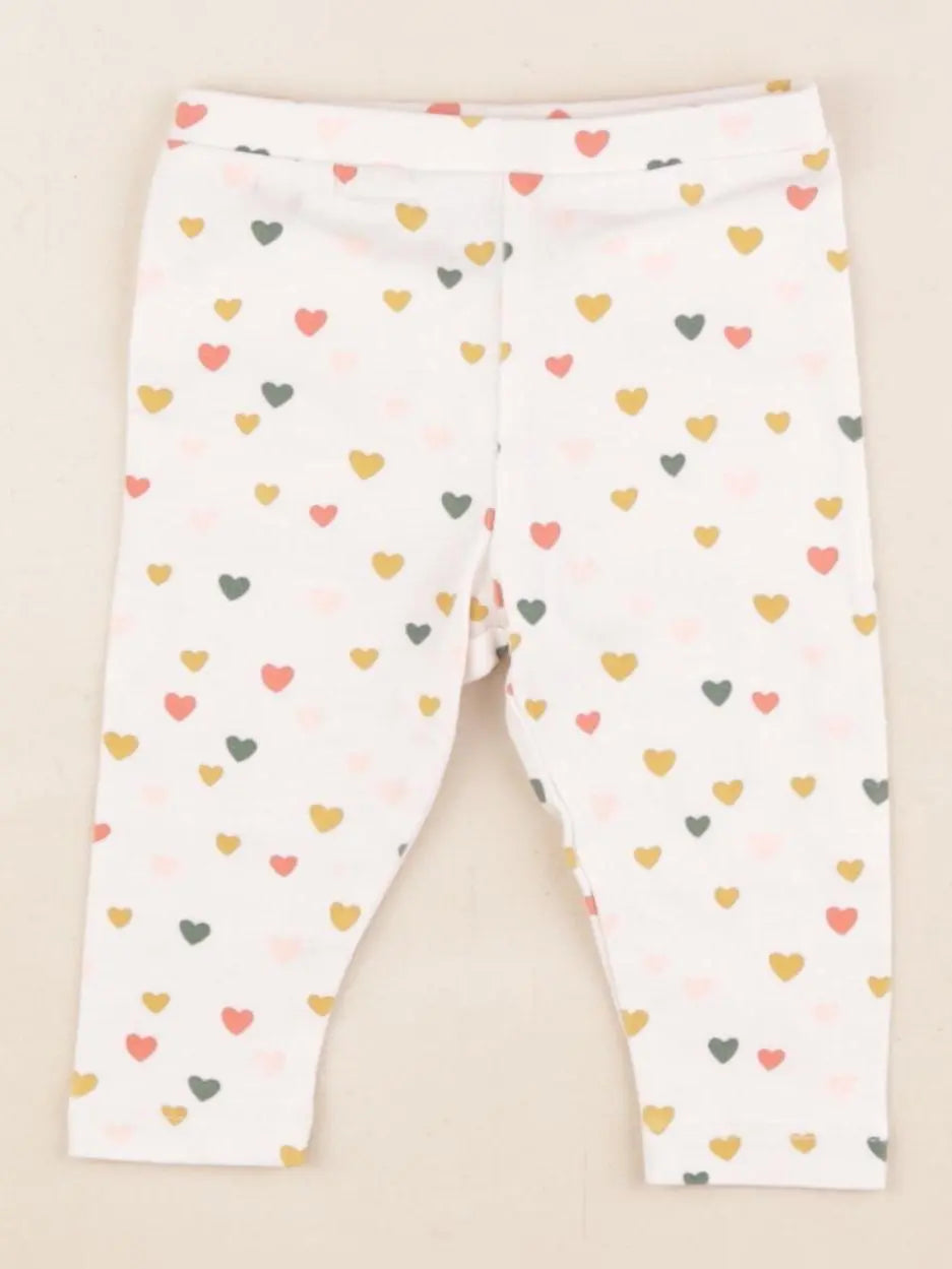Tape à l'oeil - legging beige - 3 mois