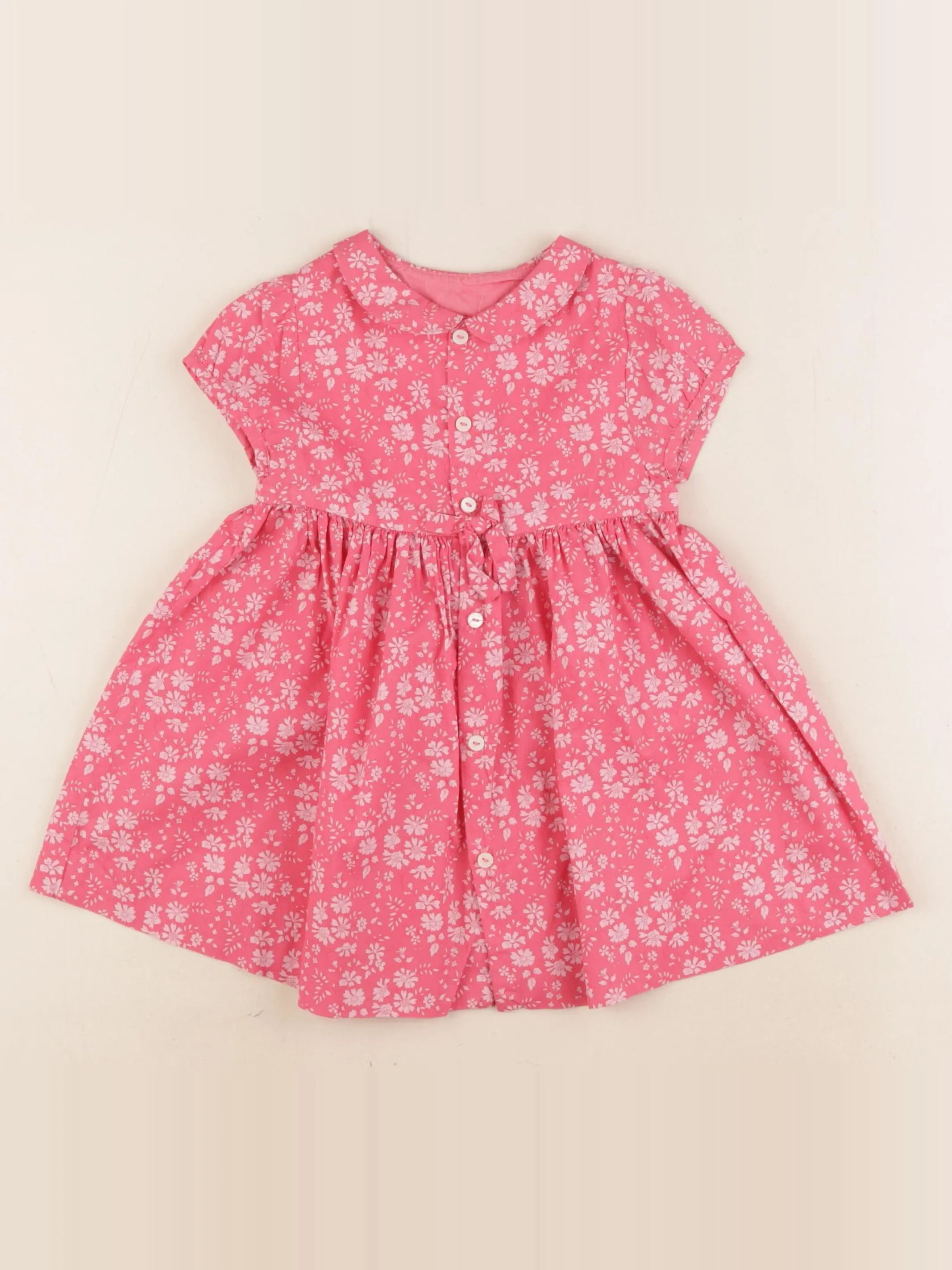 Jacadi - robe rose - 18 mois