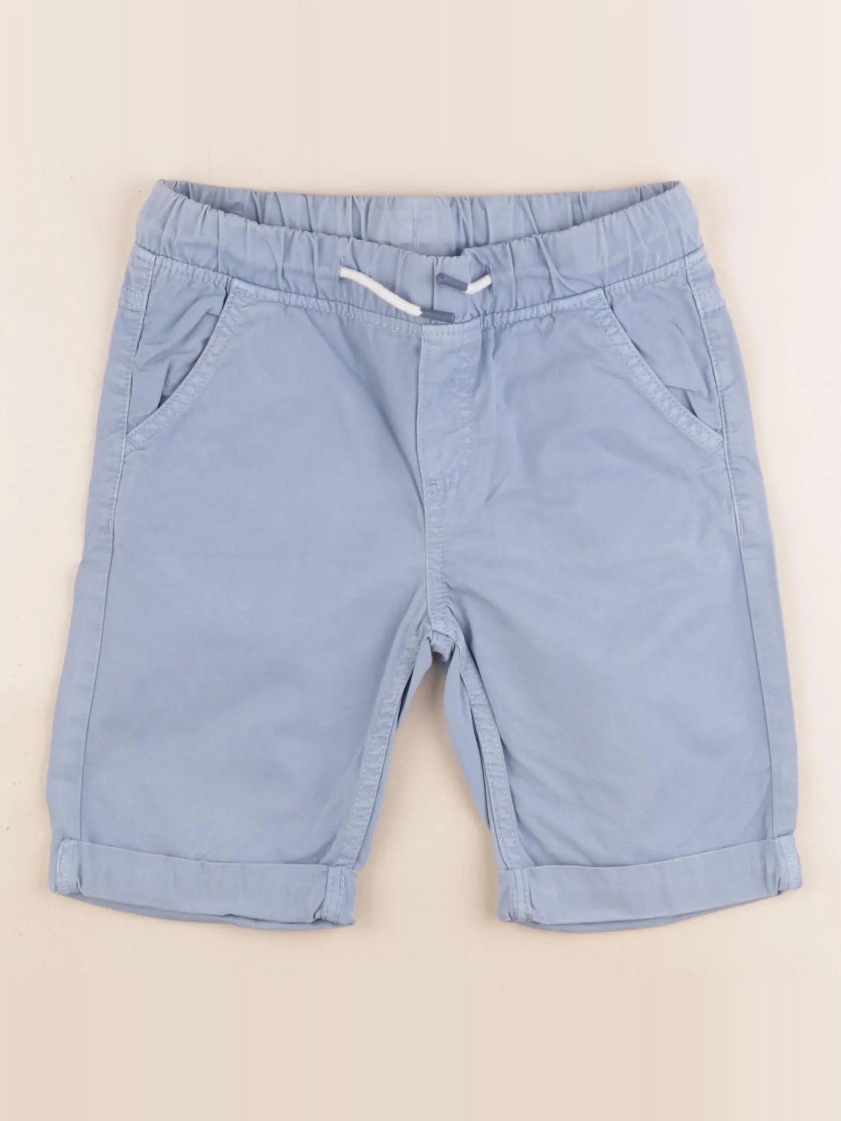 Vertbaudet - short bleu - 7 ans