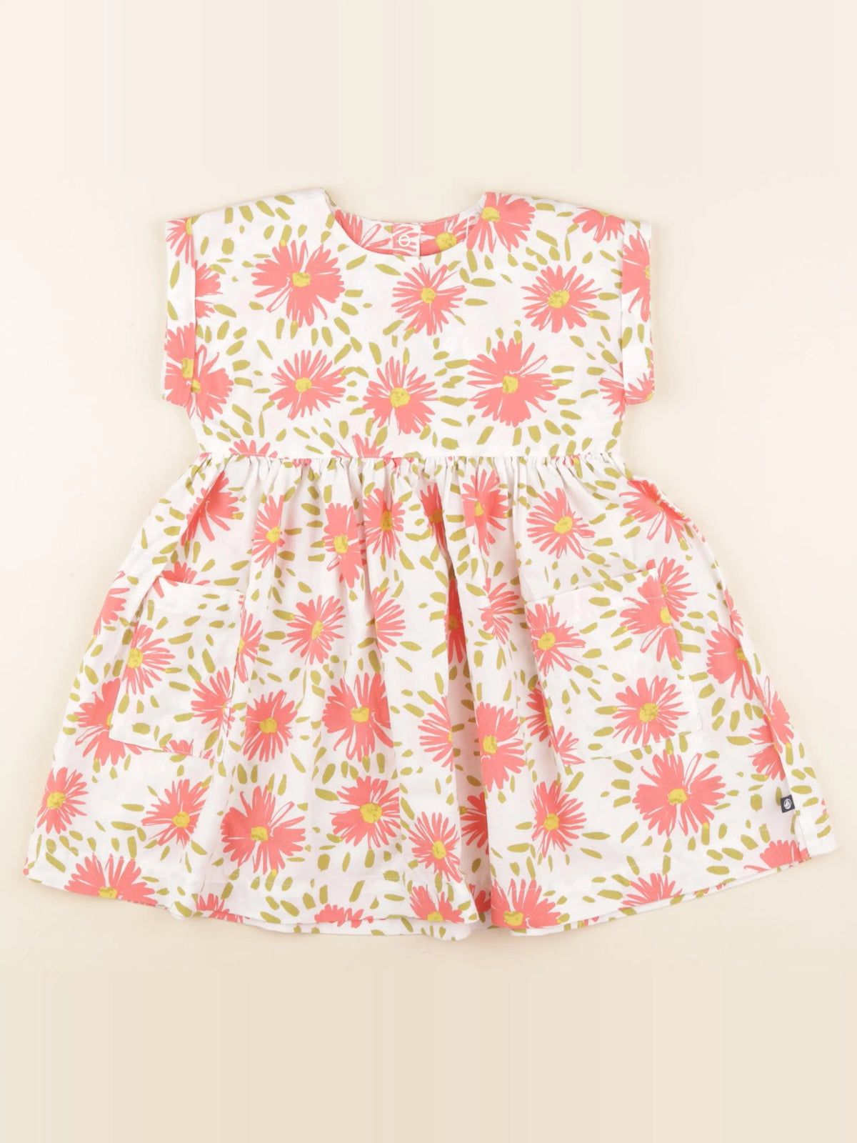 Petit Bateau - robe multicolore - 3 ans