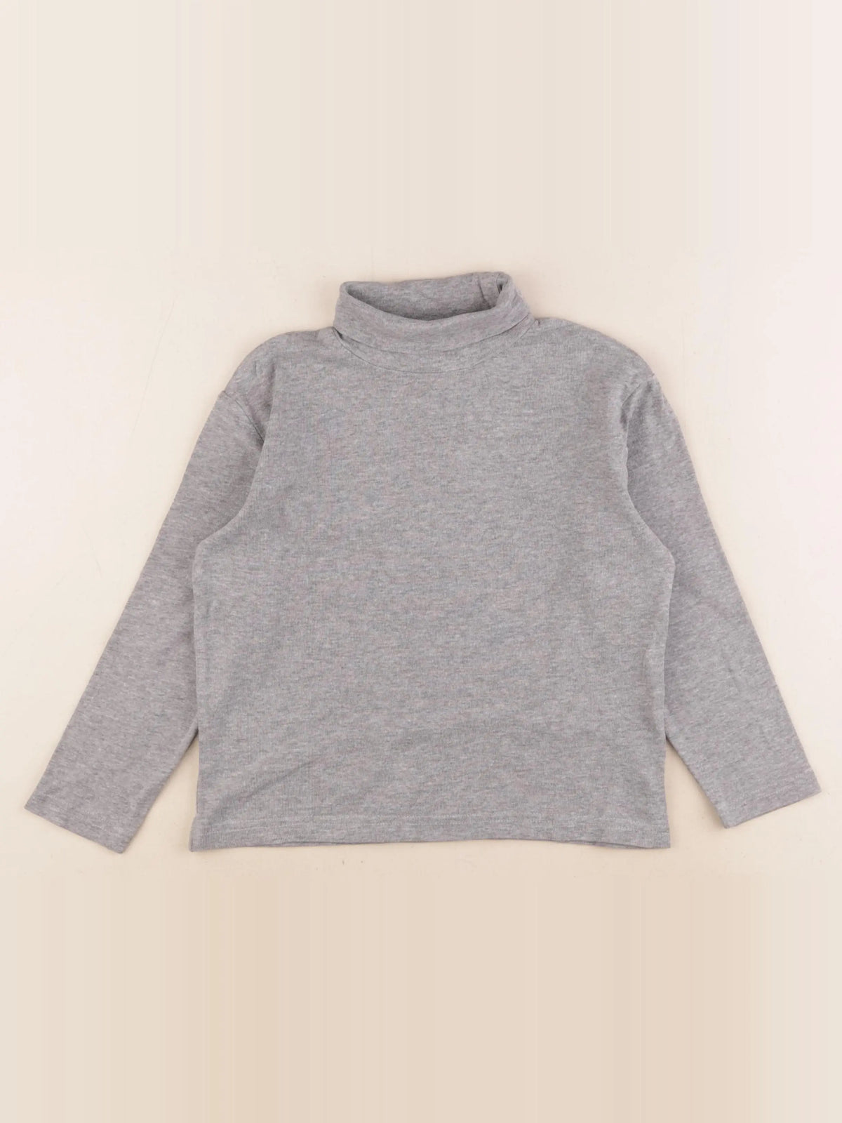 Vertbaudet - sous-pull gris - 6 ans