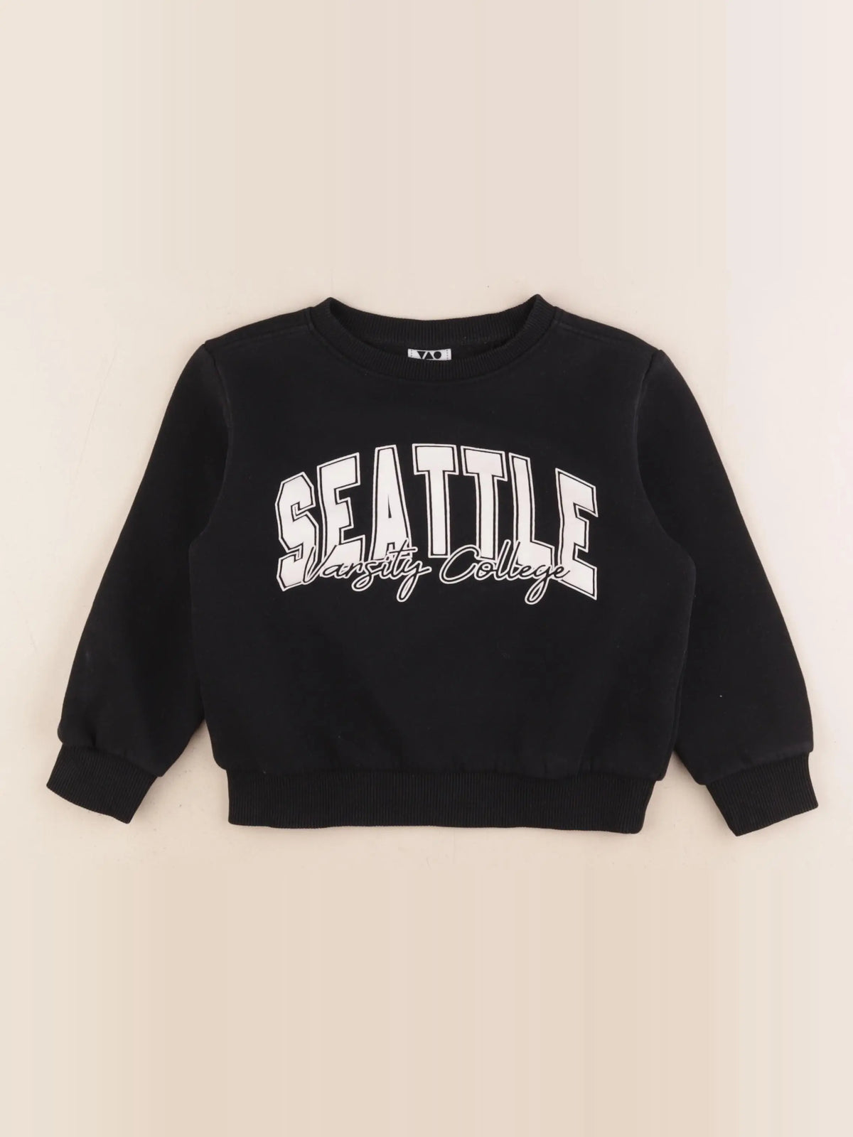 Tape à l'oeil - sweat noir - 2/3 ans