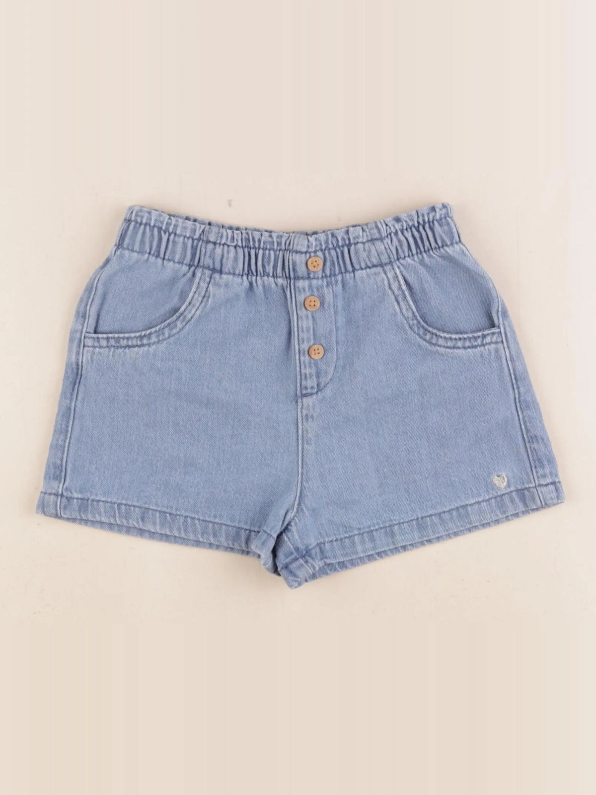 Vertbaudet - short bleu - 4 ans