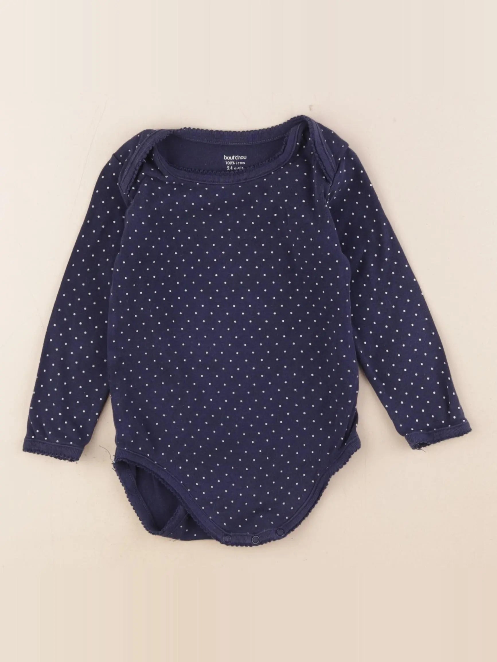 Boutchou - body bleu - 24 mois