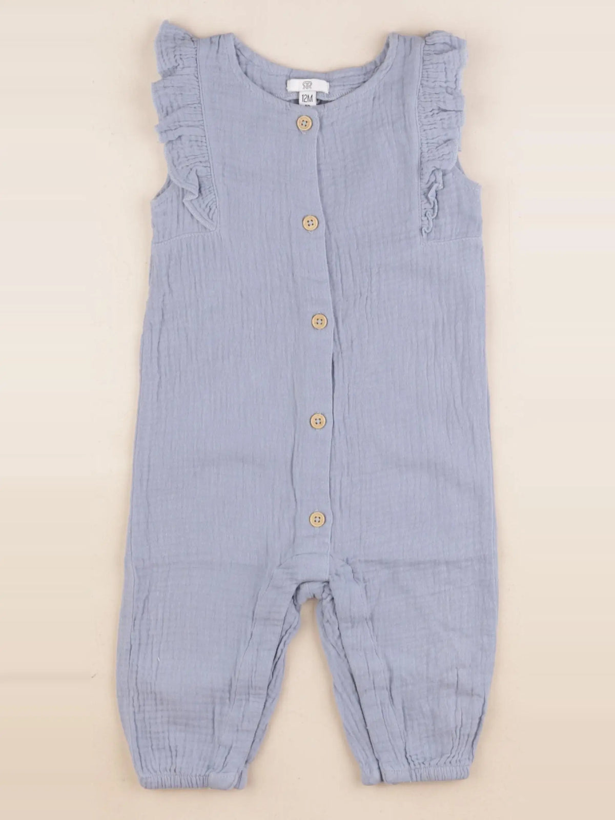 La Redoute - combinaison bleu - 12 mois