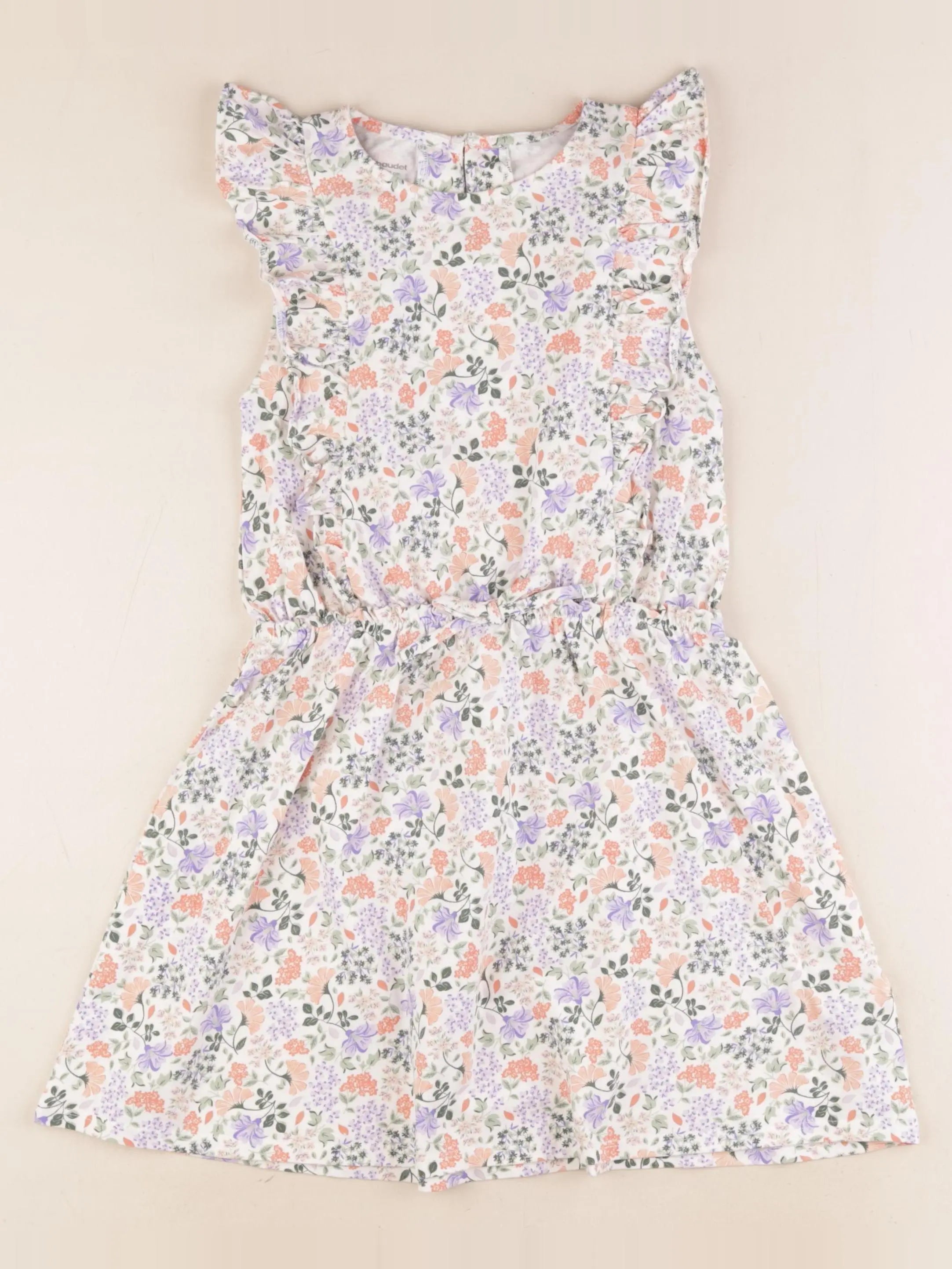Vertbaudet - robe multicolore - 8 ans