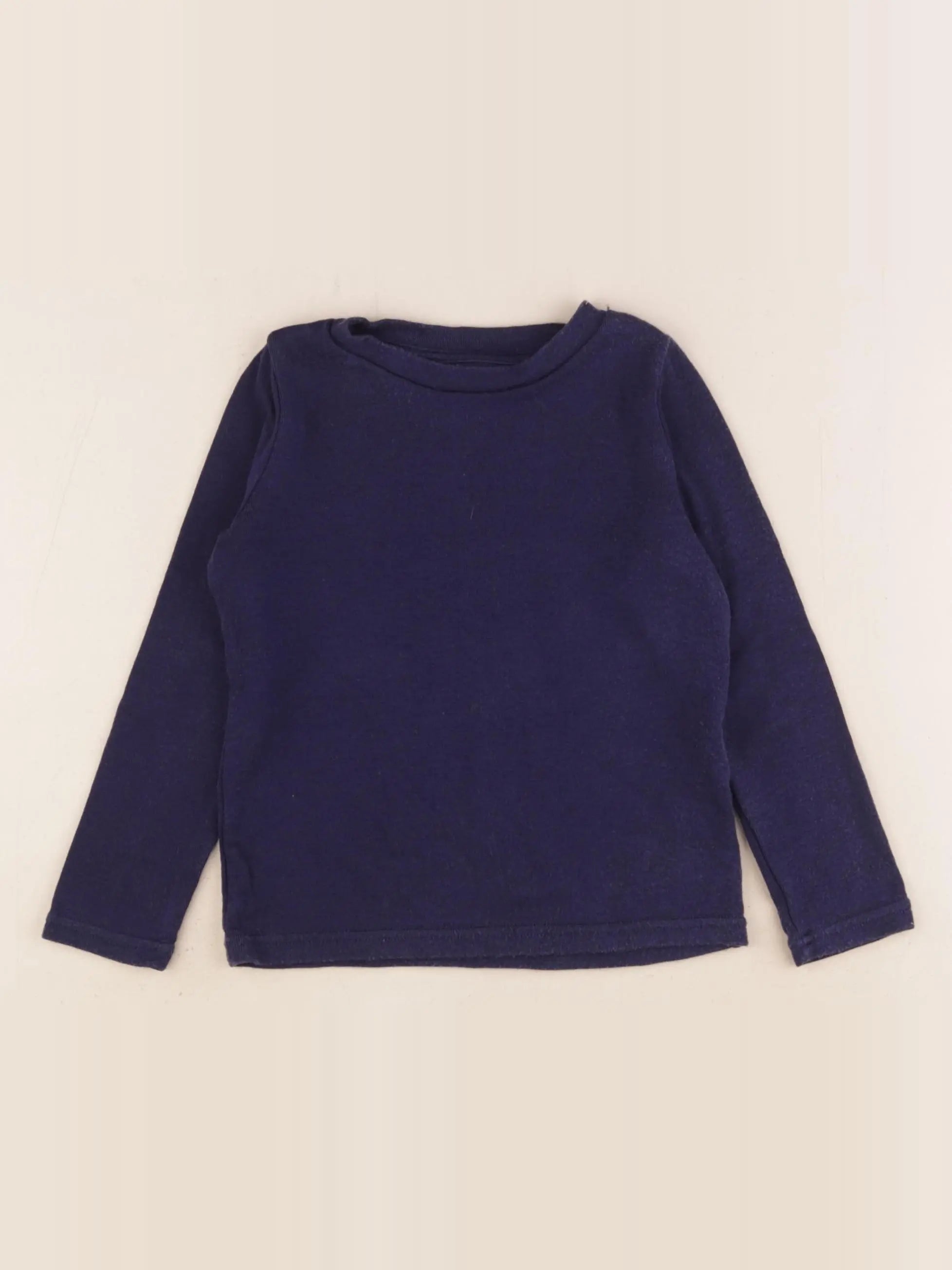 Monoprix - maillot de corps bleu - 3 ans