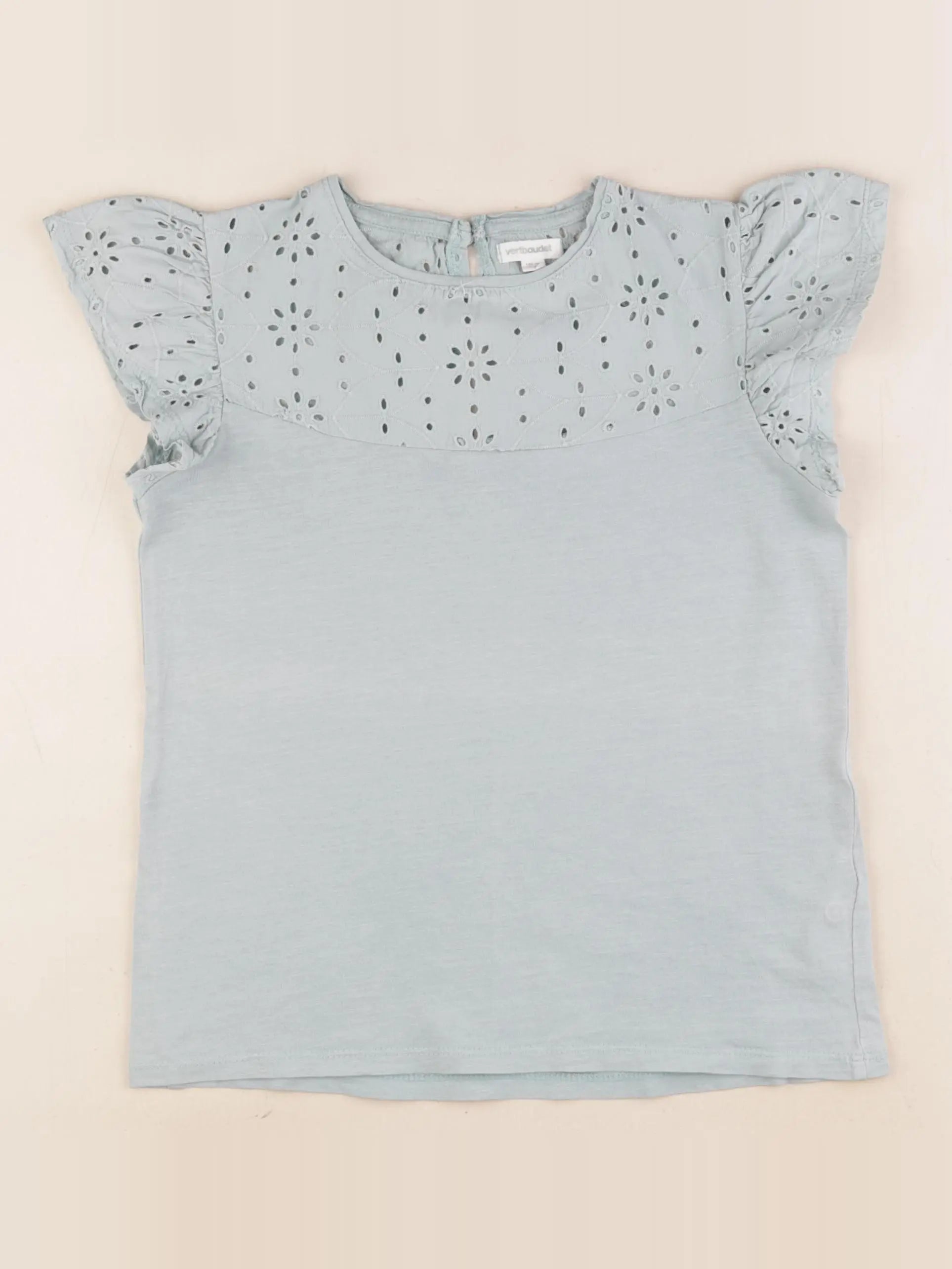 Vertbaudet - tee-shirt vert - 10 ans