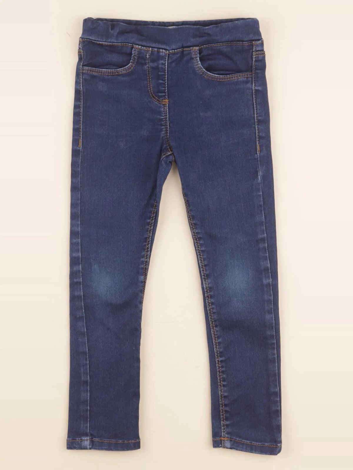 Vertbaudet - jegging bleu - 4 ans