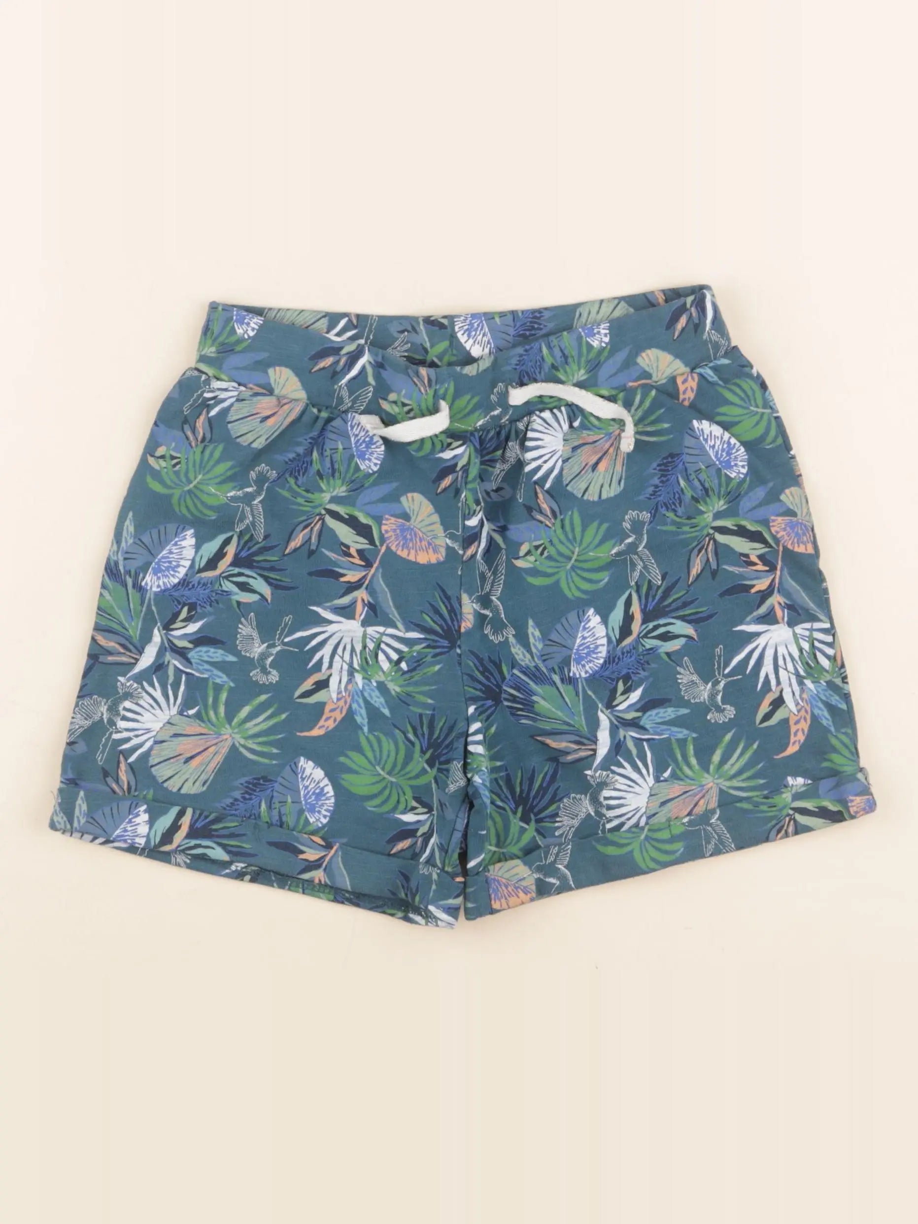 Vertbaudet - short bleu - 8 ans