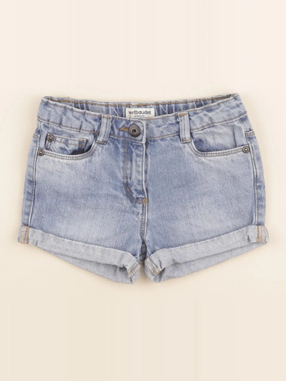Vertbaudet - short bleu - 4 ans