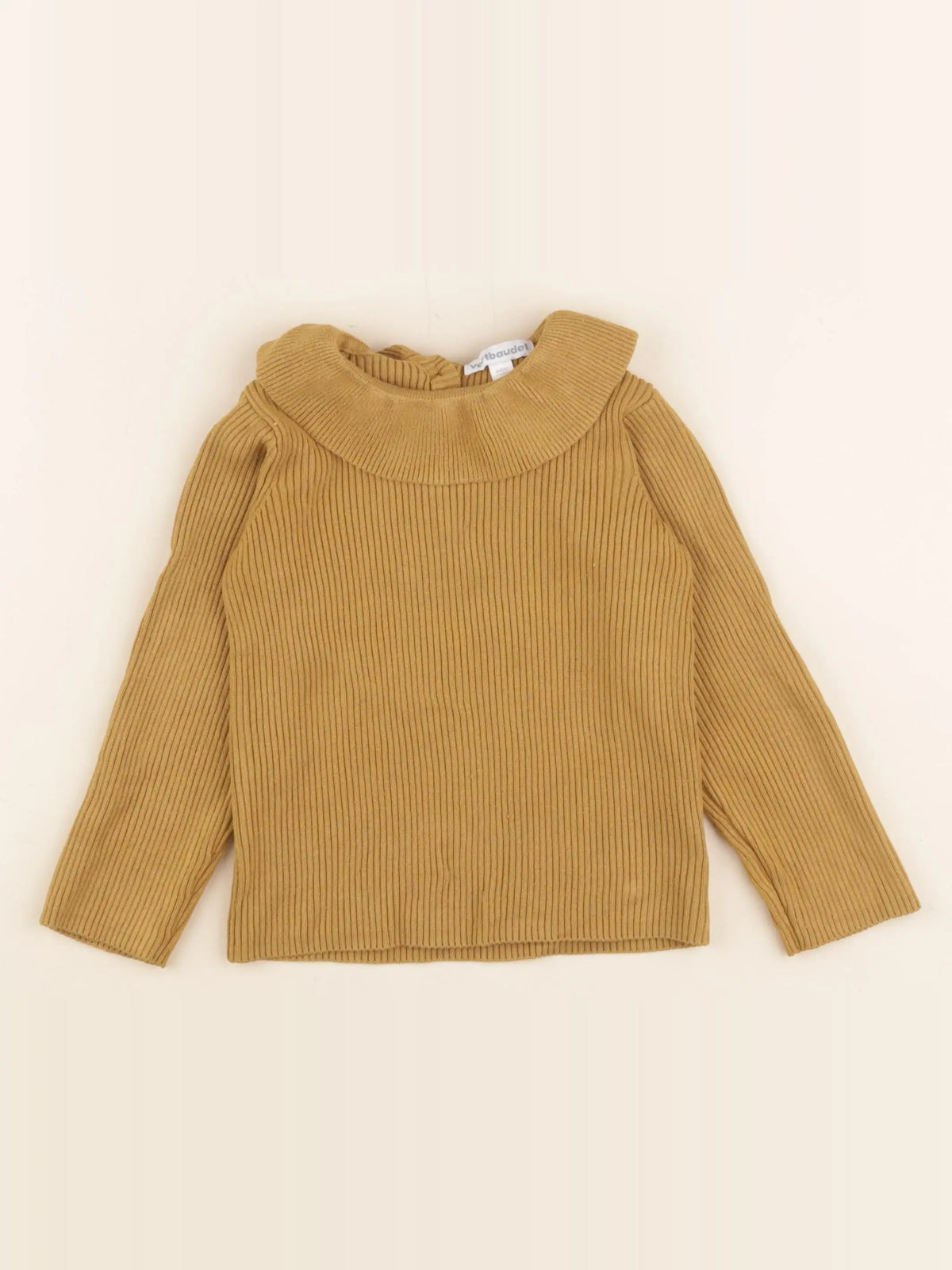 Vertbaudet - pull jaune - 36 mois