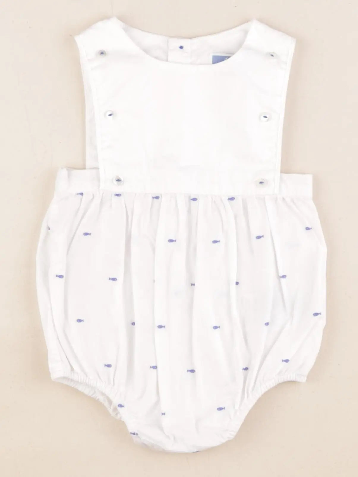 Jacadi - combinaison blanc - 6 mois