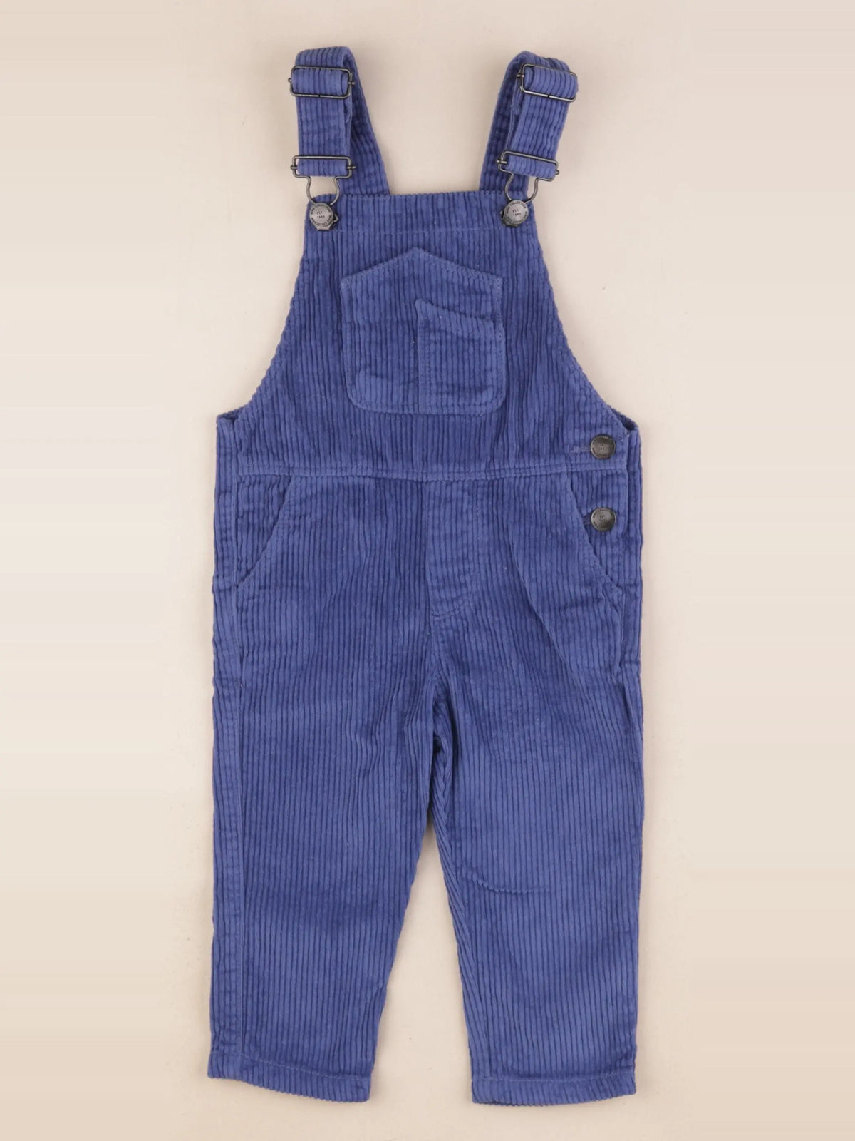 Mango - salopette bleu - 9/12 mois