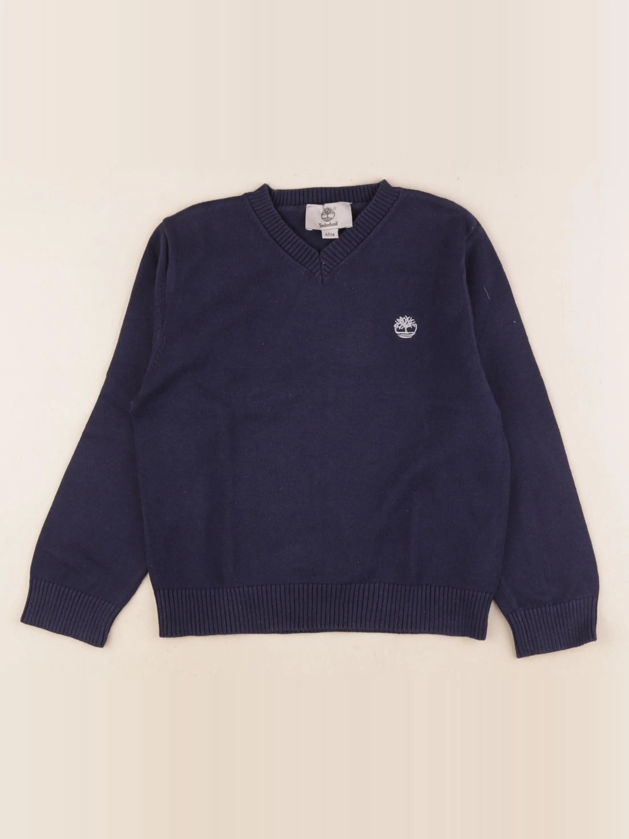 Timberland - pull bleu - 6 ans
