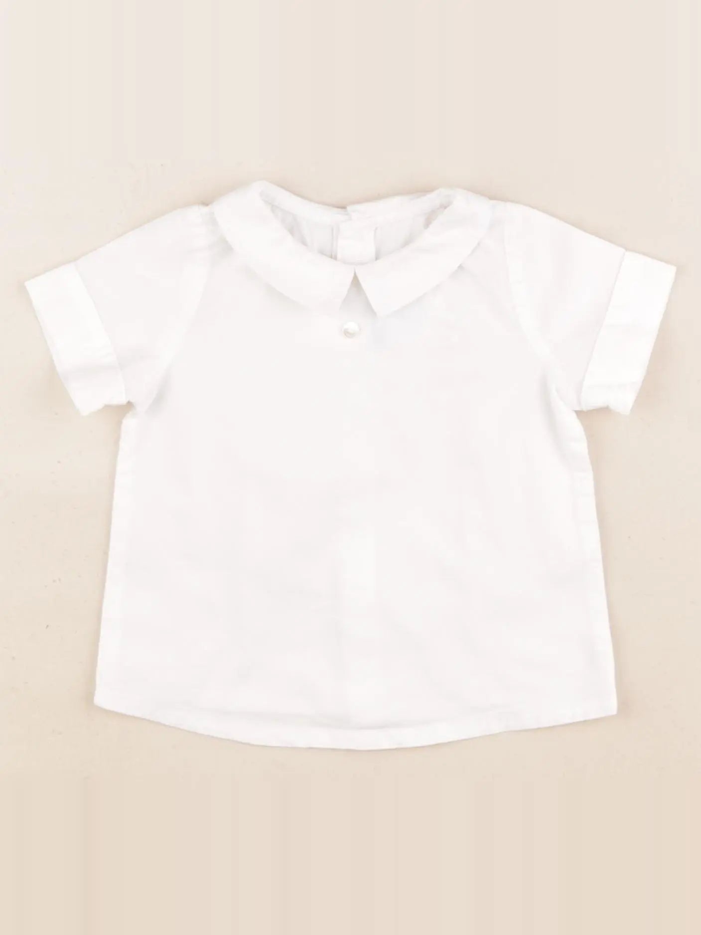 Jacadi - chemise blanc - 6 mois