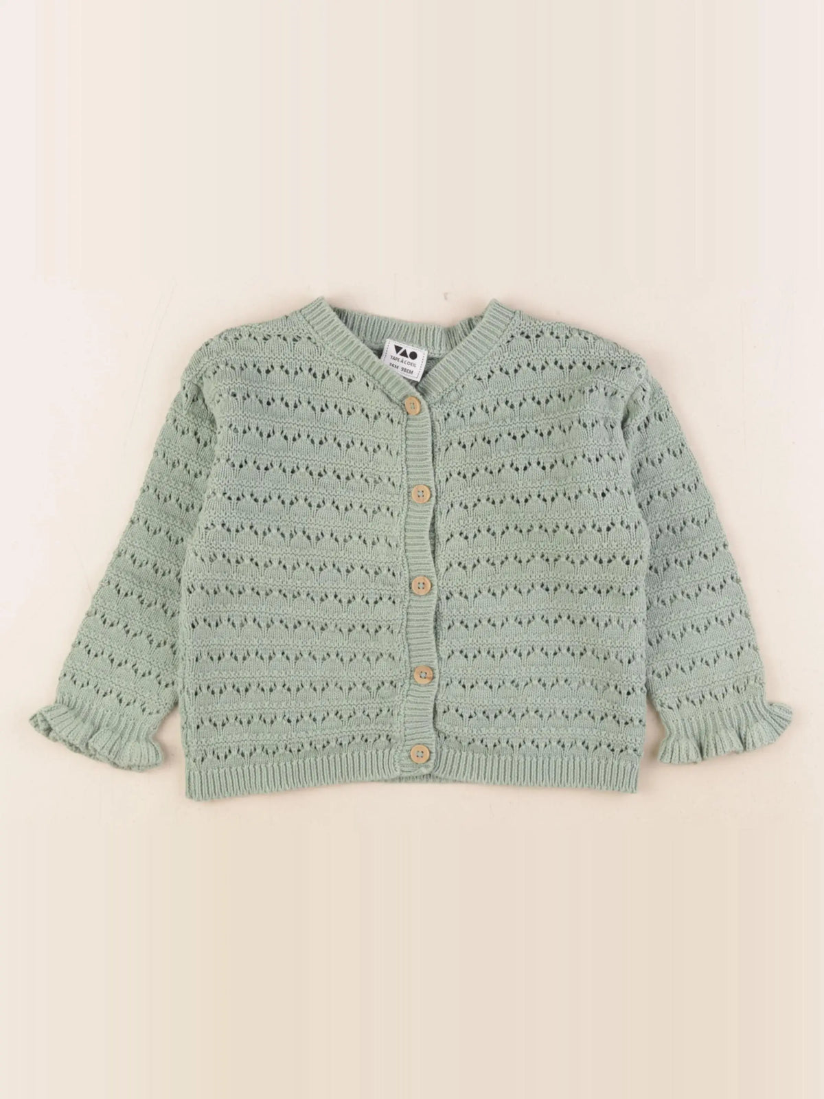 Tape à l'oeil - gilet vert - 36 mois
