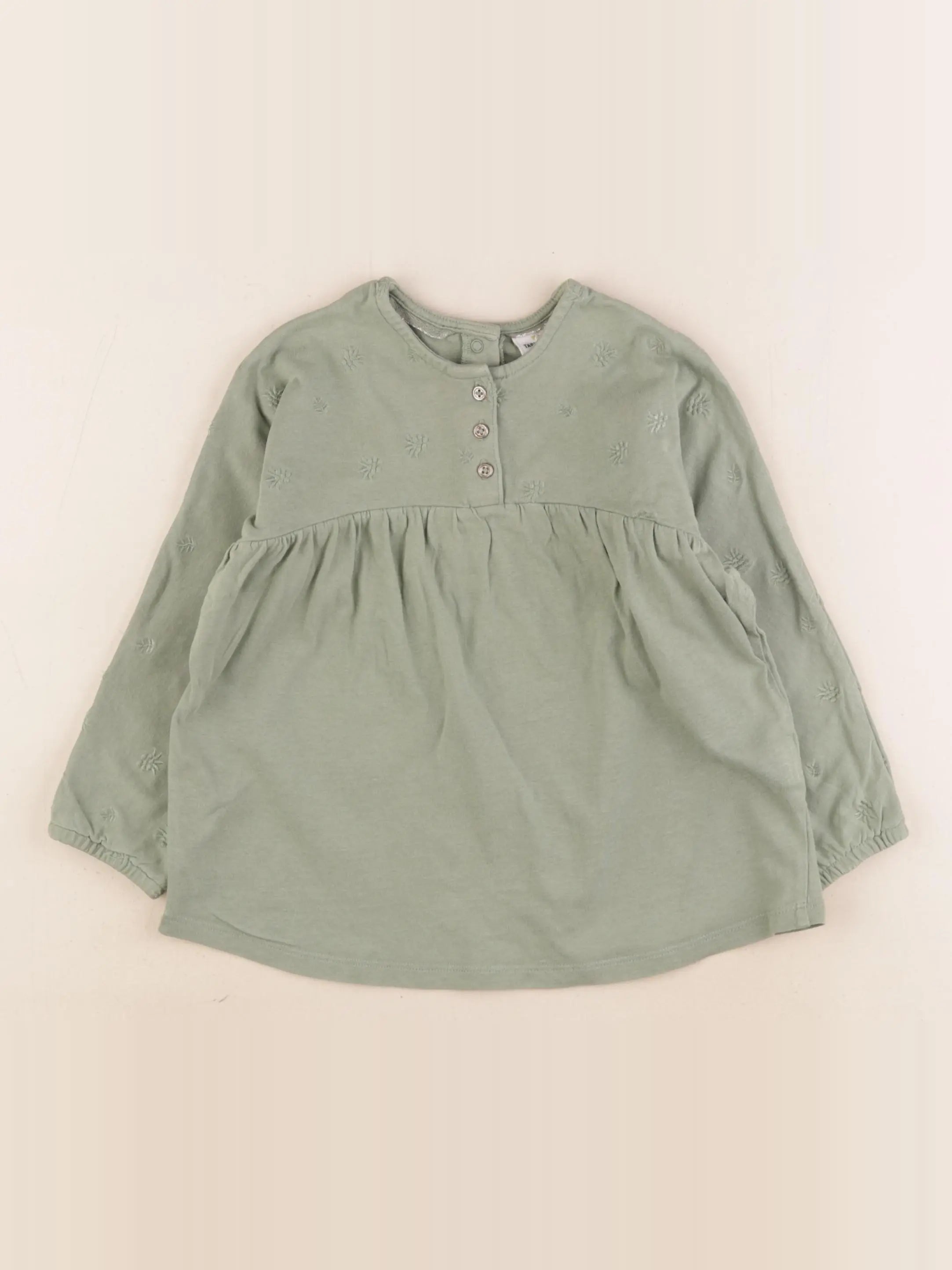 Tape à l'oeil - robe vert - 36 mois