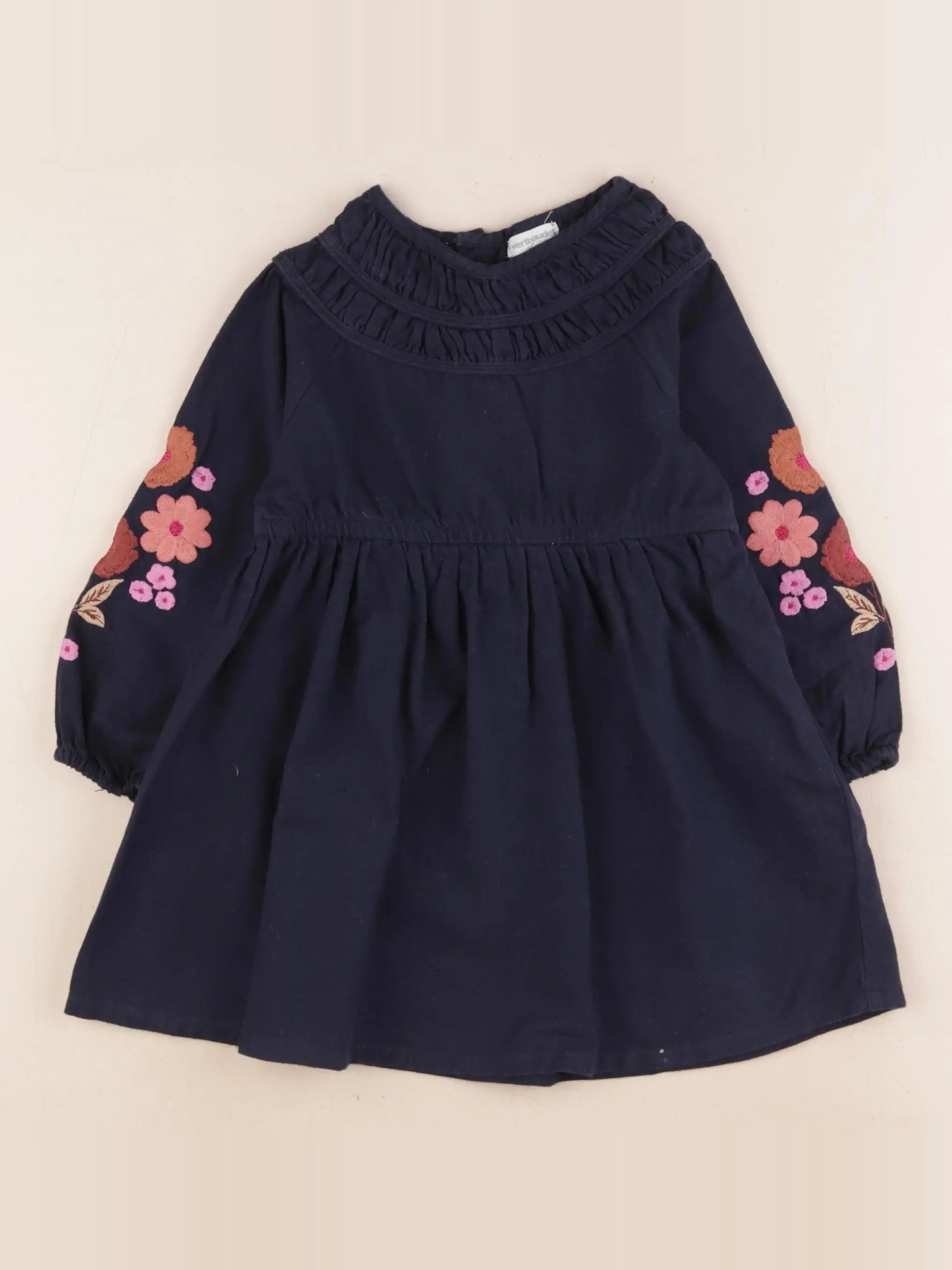 Vertbaudet - robe bleu - 3 ans