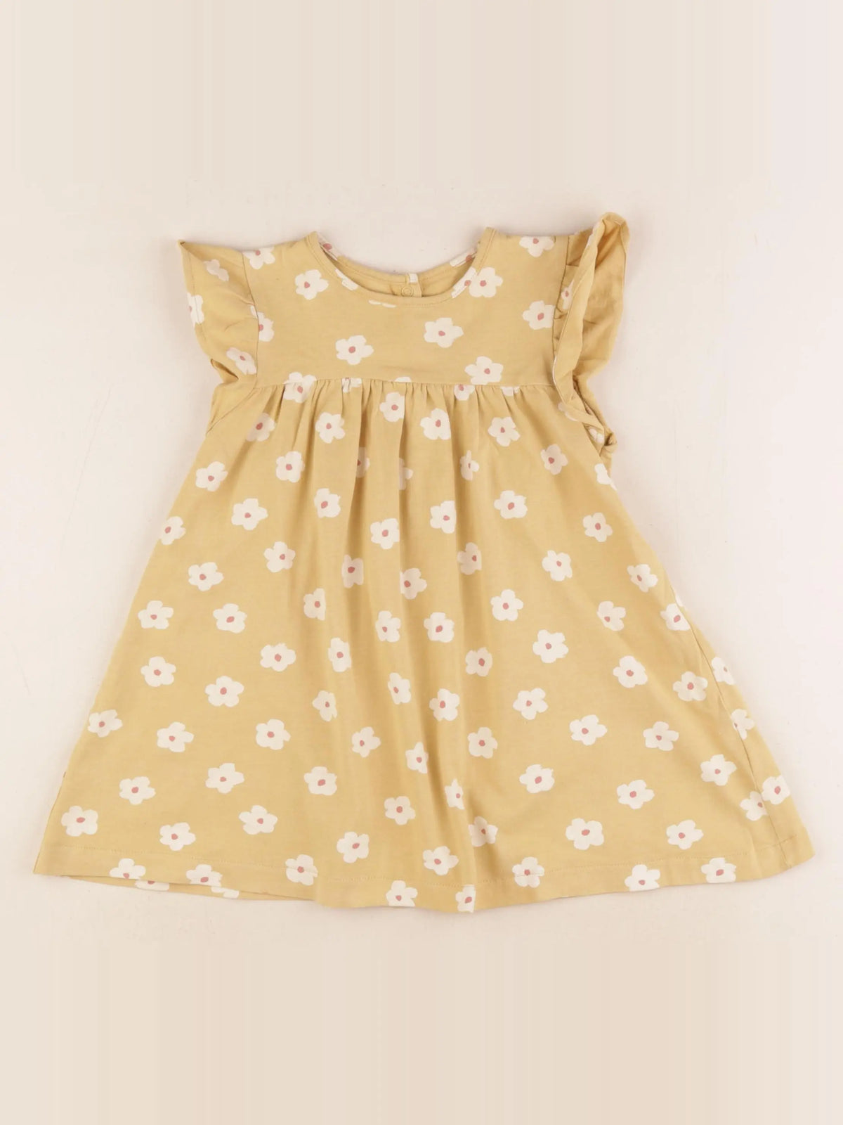 Vertbaudet - robe jaune - 3 ans