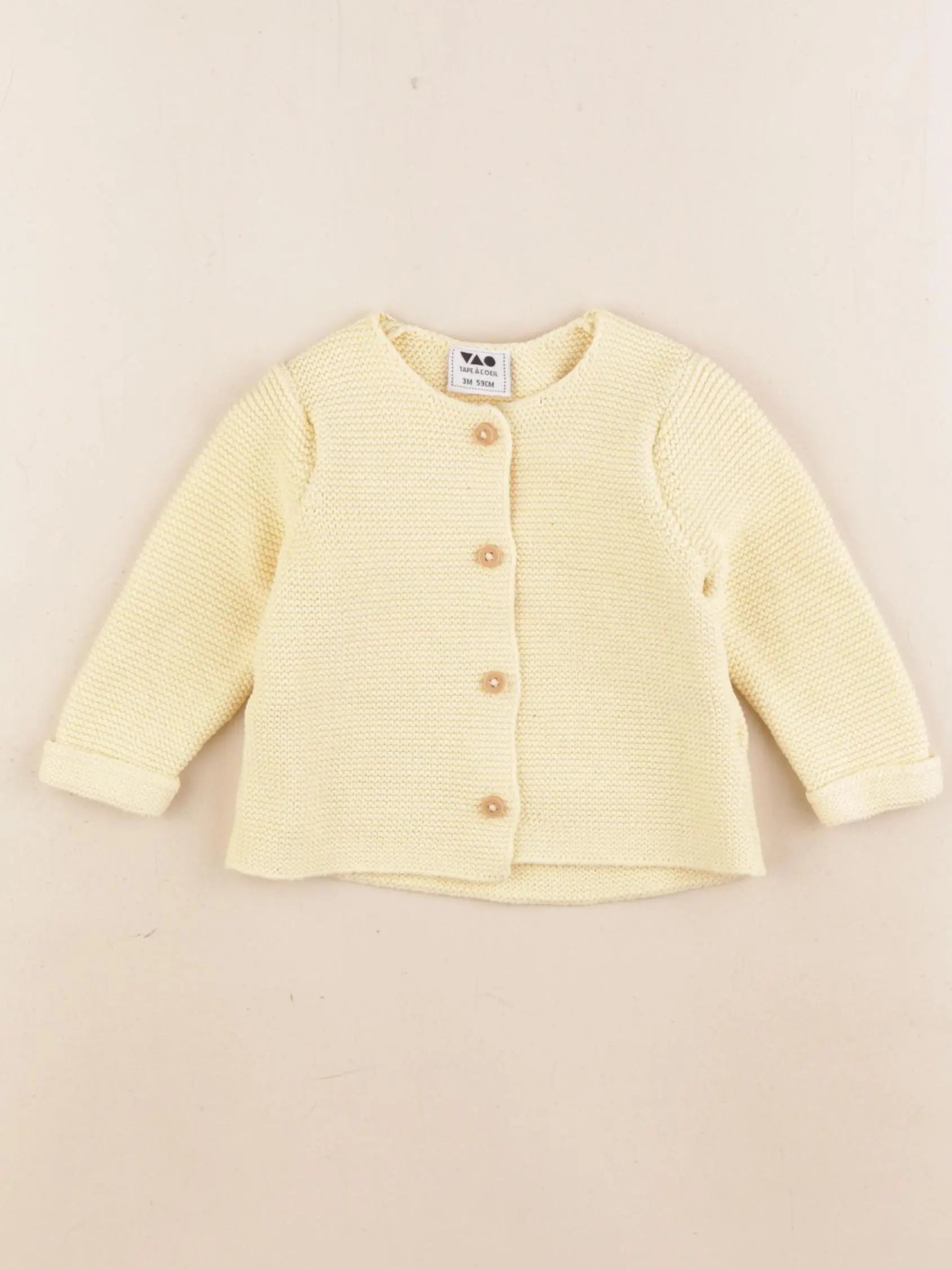 Tape à l'oeil - gilet jaune - 3 mois