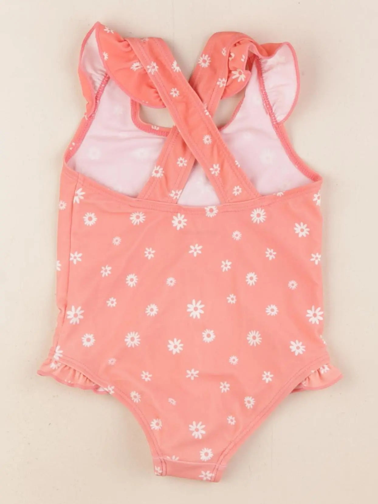 Vertbaudet - maillot de bain rose - 18 mois