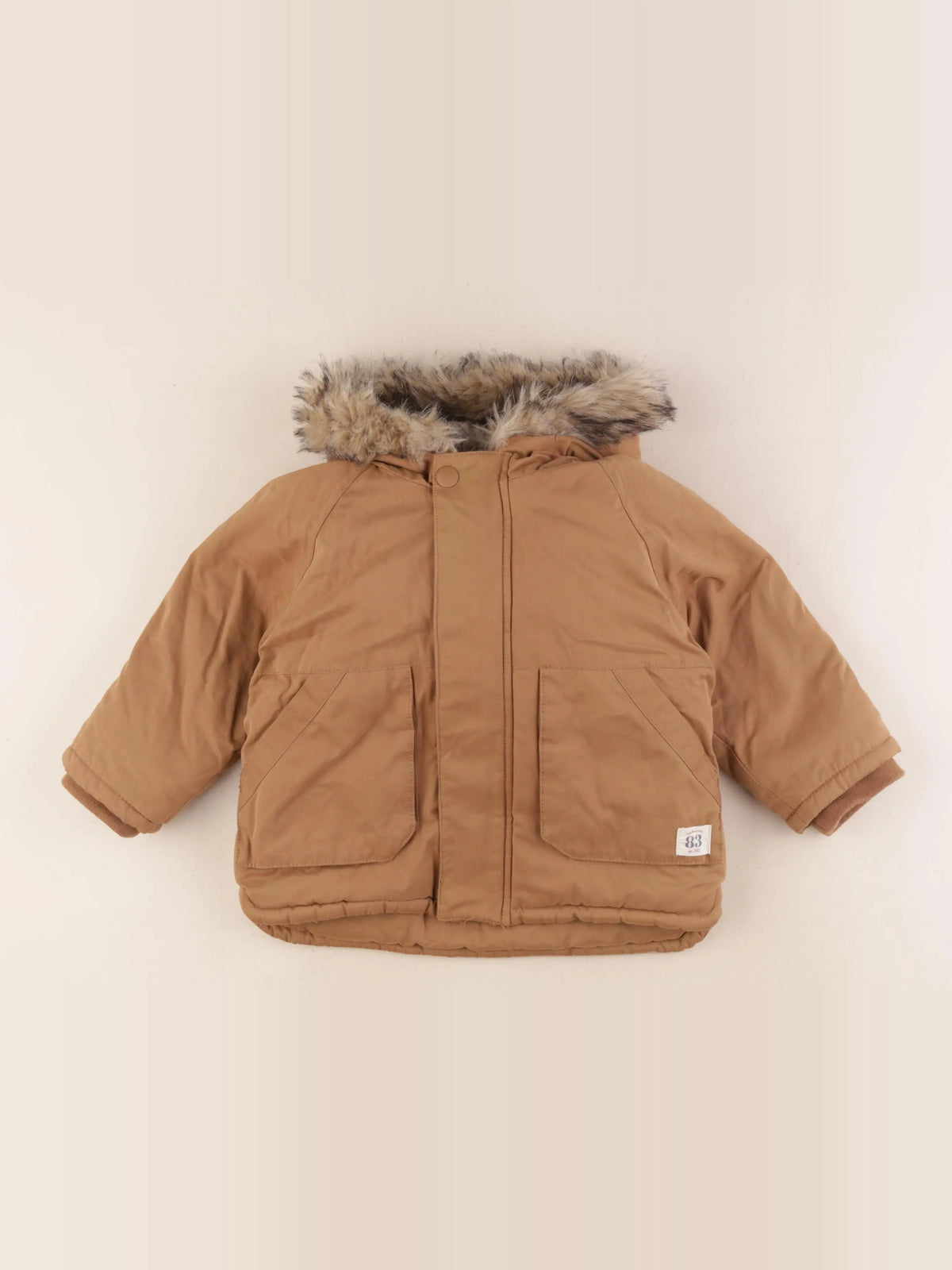 La Redoute - parka marron - 2 ans