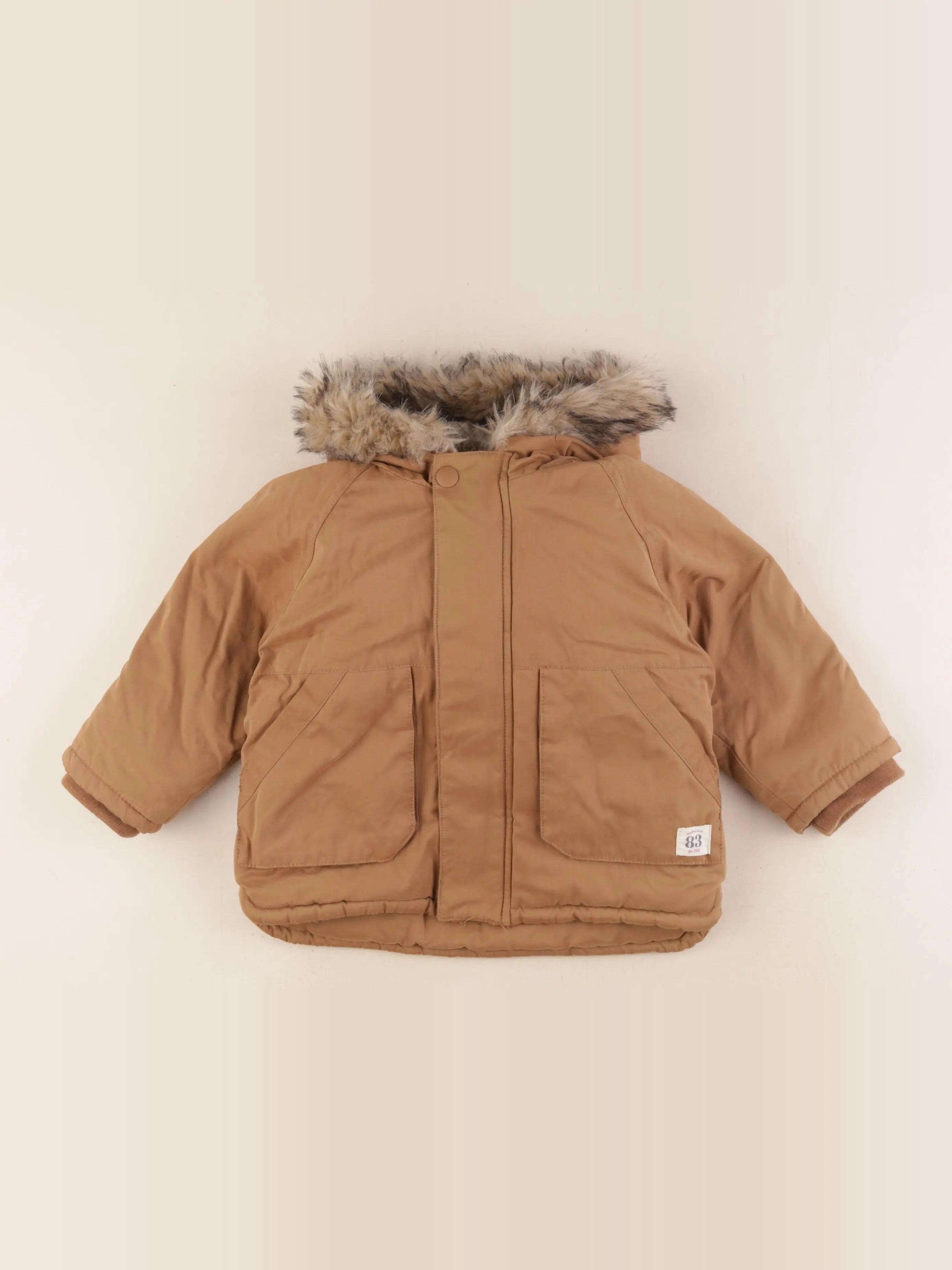 La Redoute - parka marron - 2 ans