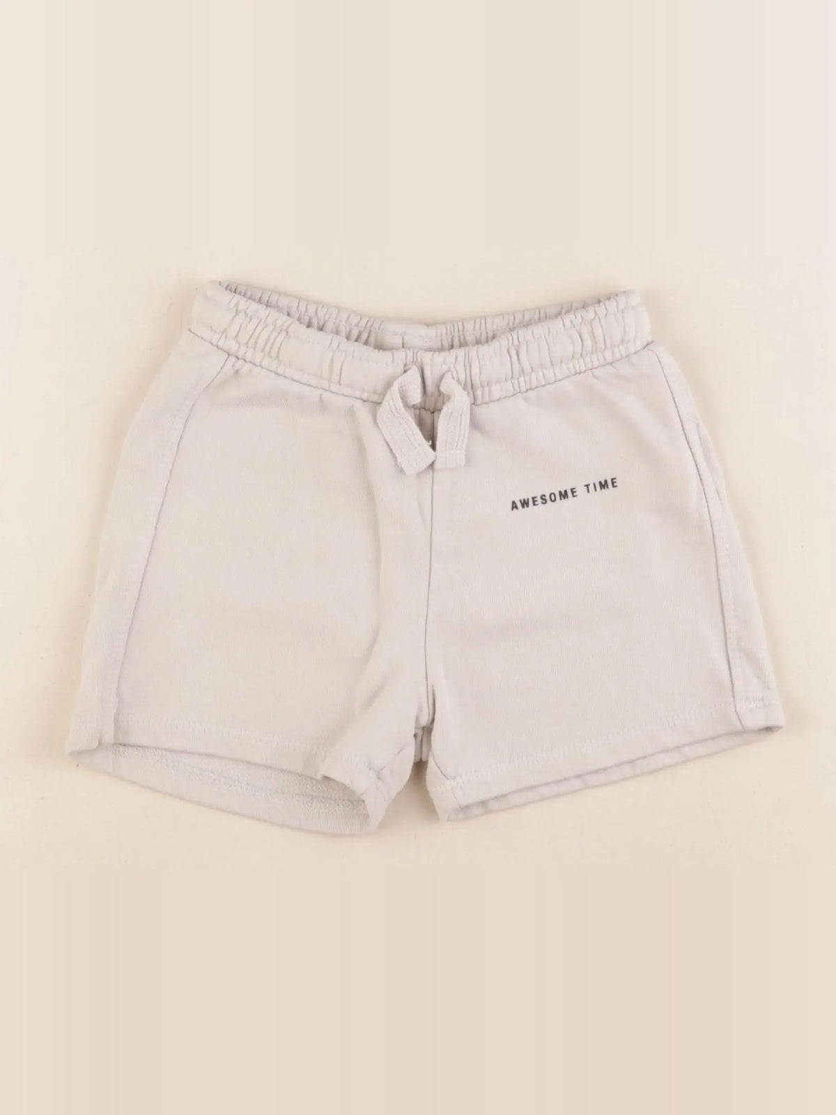 Zara - short beige - 18/24 mois
