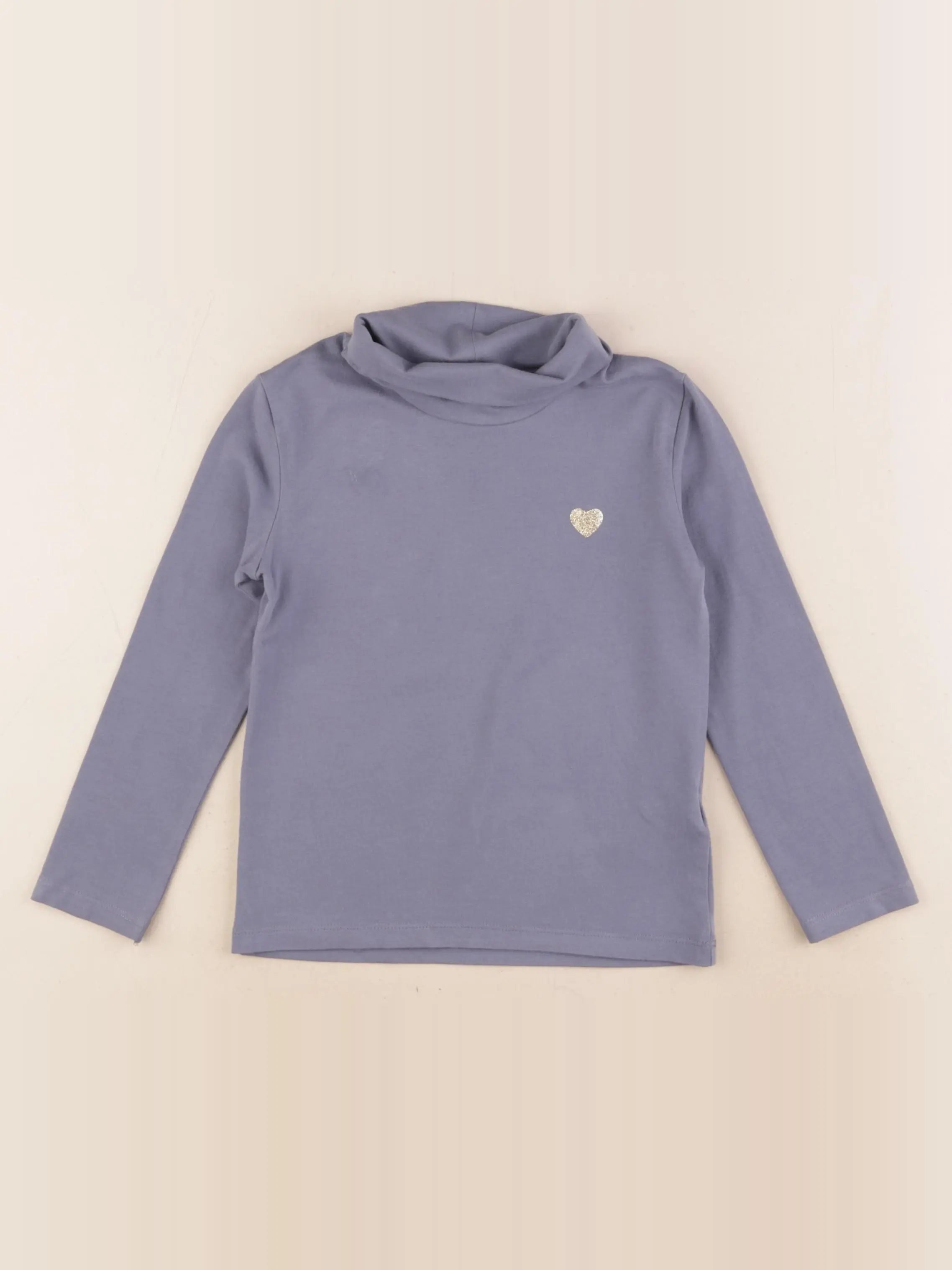 Vertbaudet - sous-pull bleu - 4 ans