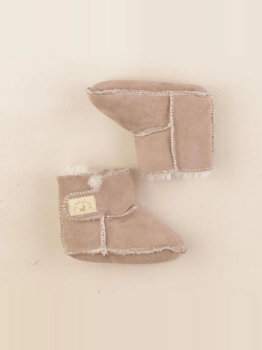 My Baby Factory - chaussons beige - pointure 16/17
