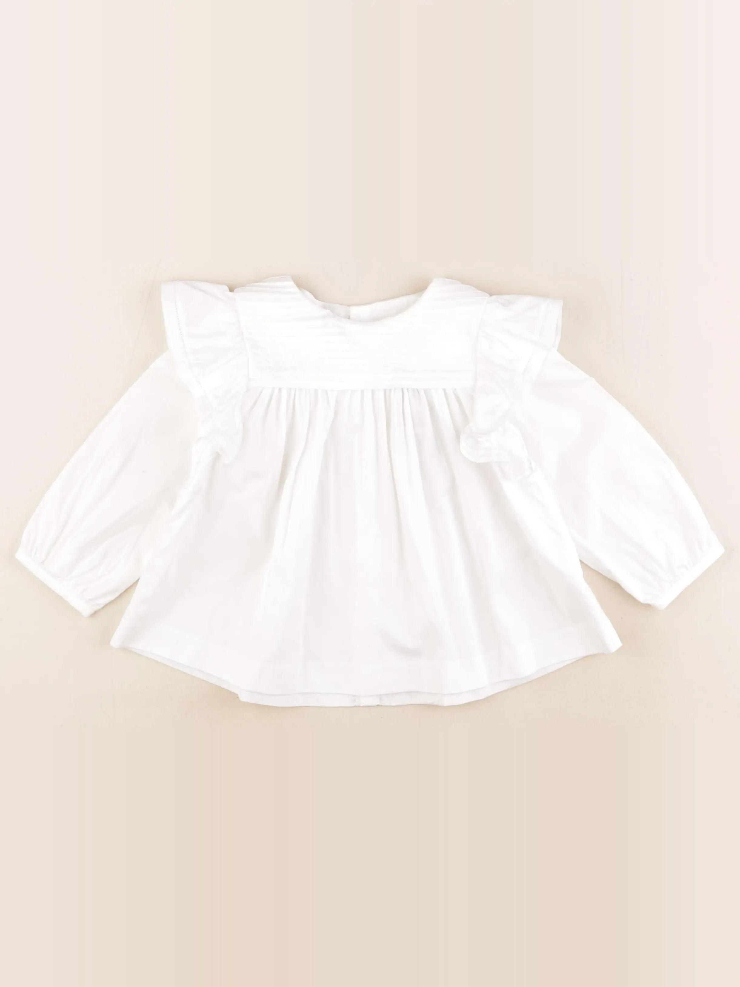 Jacadi - blouse blanc - 24 mois