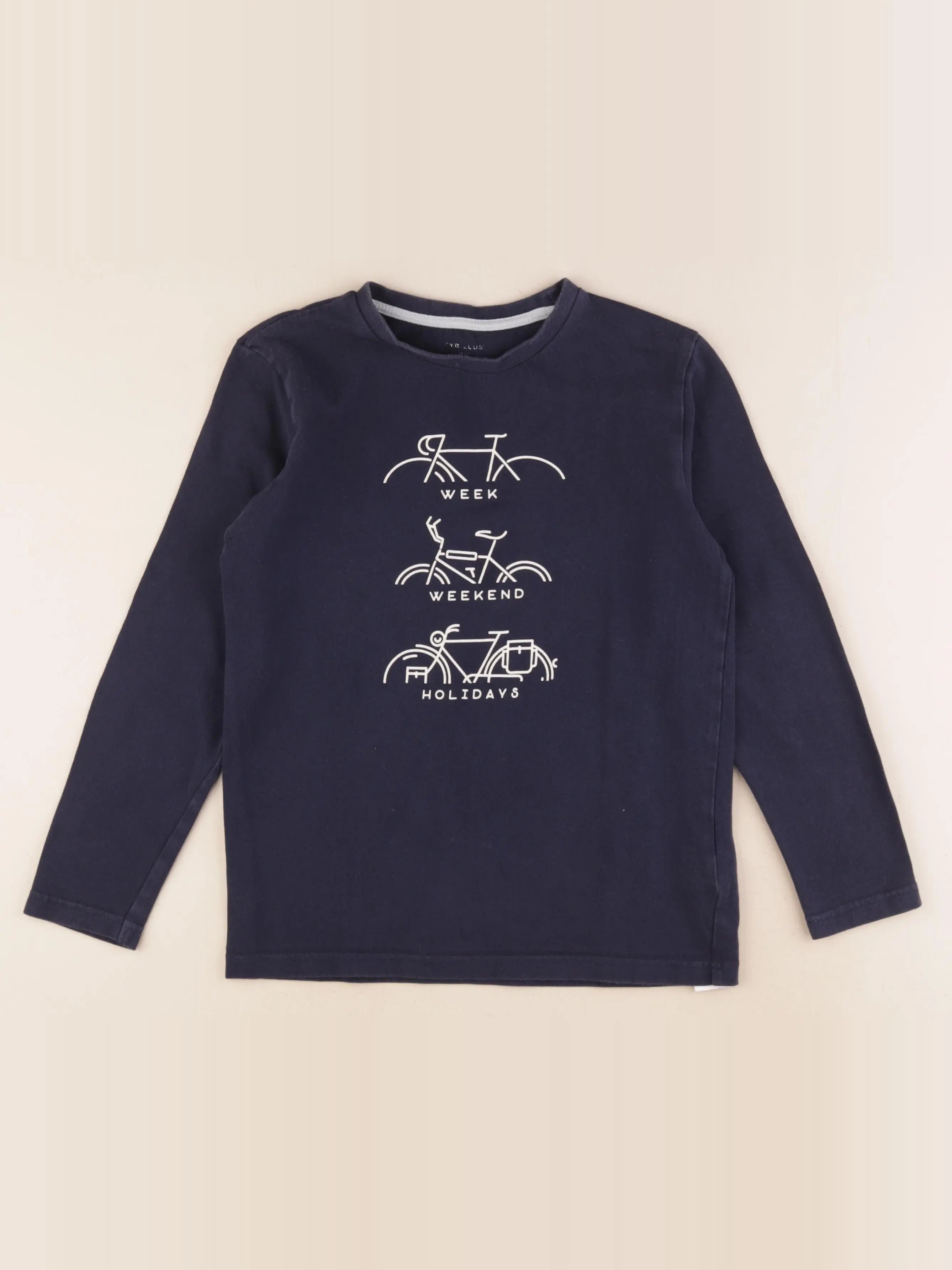 Cyrillus - tee-shirt bleu - 10 ans