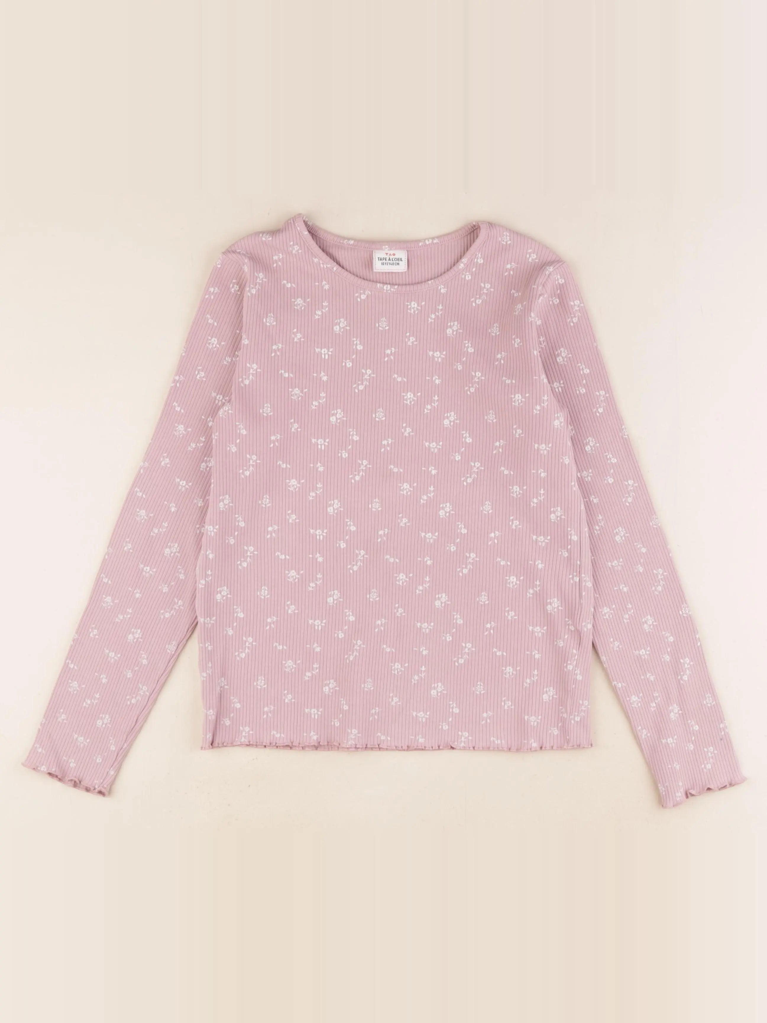 Tape à l'oeil - tee-shirt violet - 10 ans