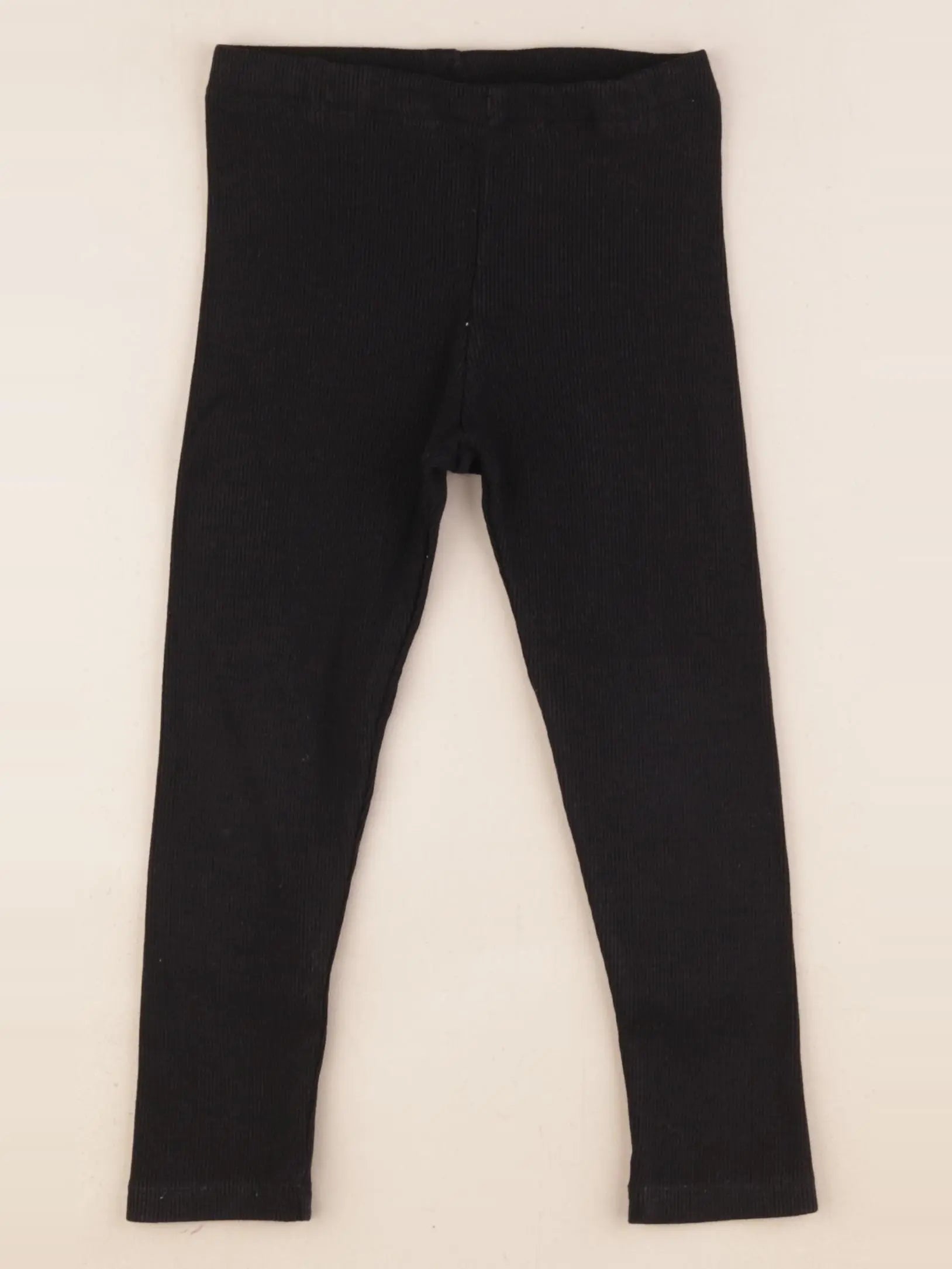 H&M - legging noir - 2/3 ans