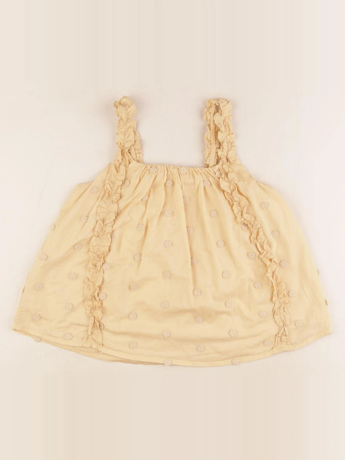 Mango - blouse jaune - 10 ans