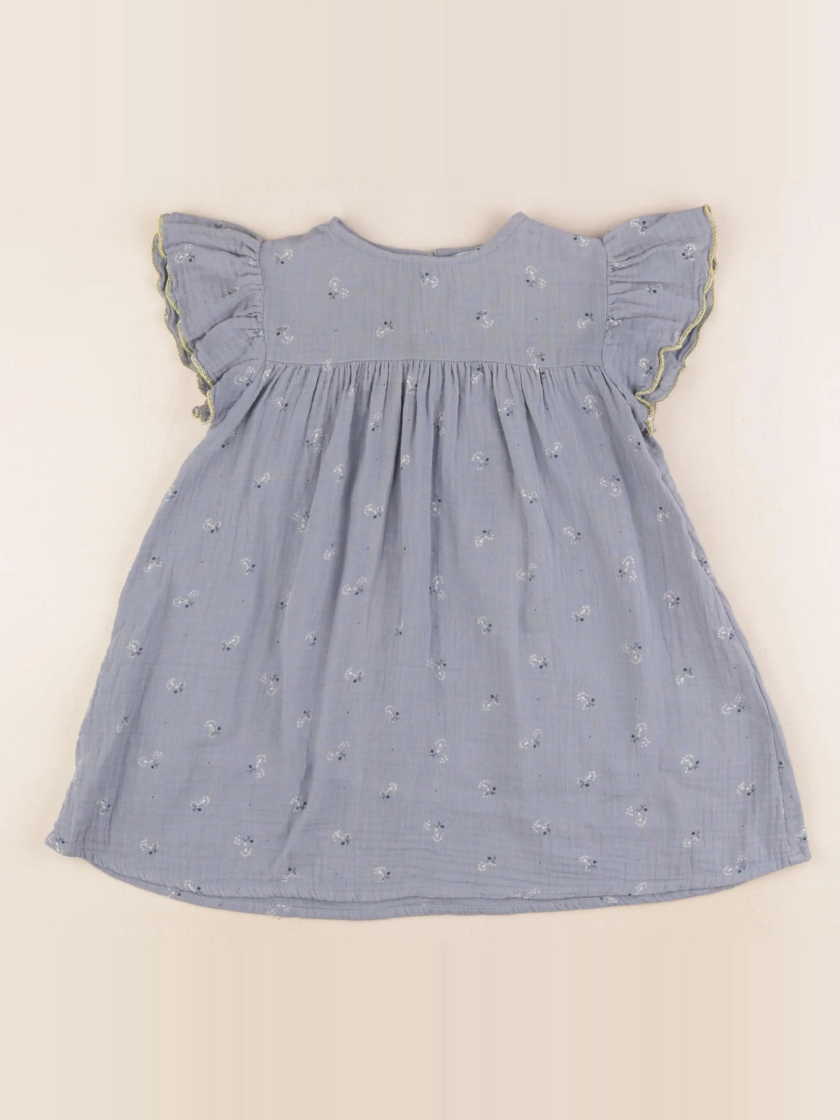 Vertbaudet - robe bleu - 3 ans