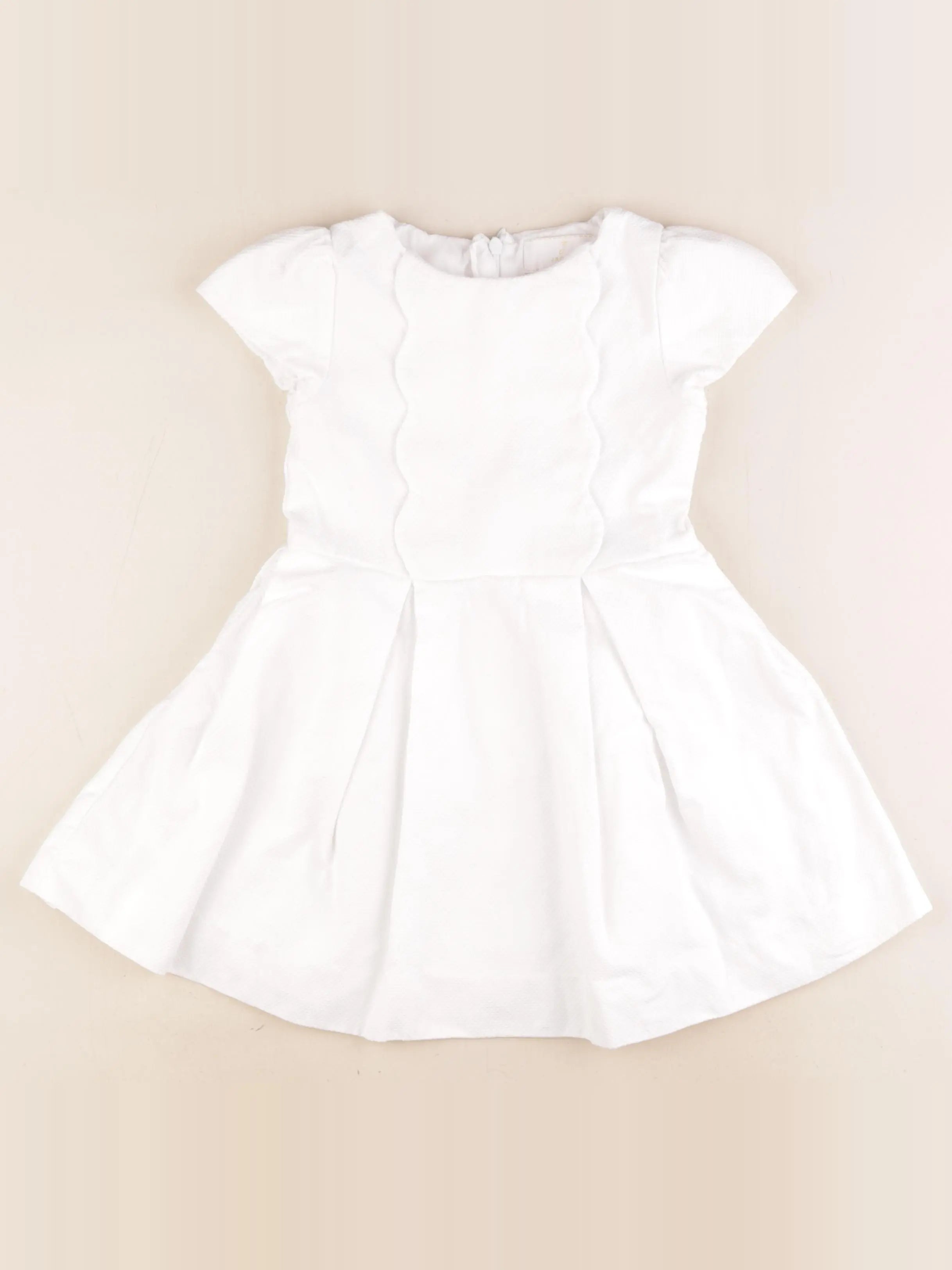 Jacadi - robe blanc - 4 ans