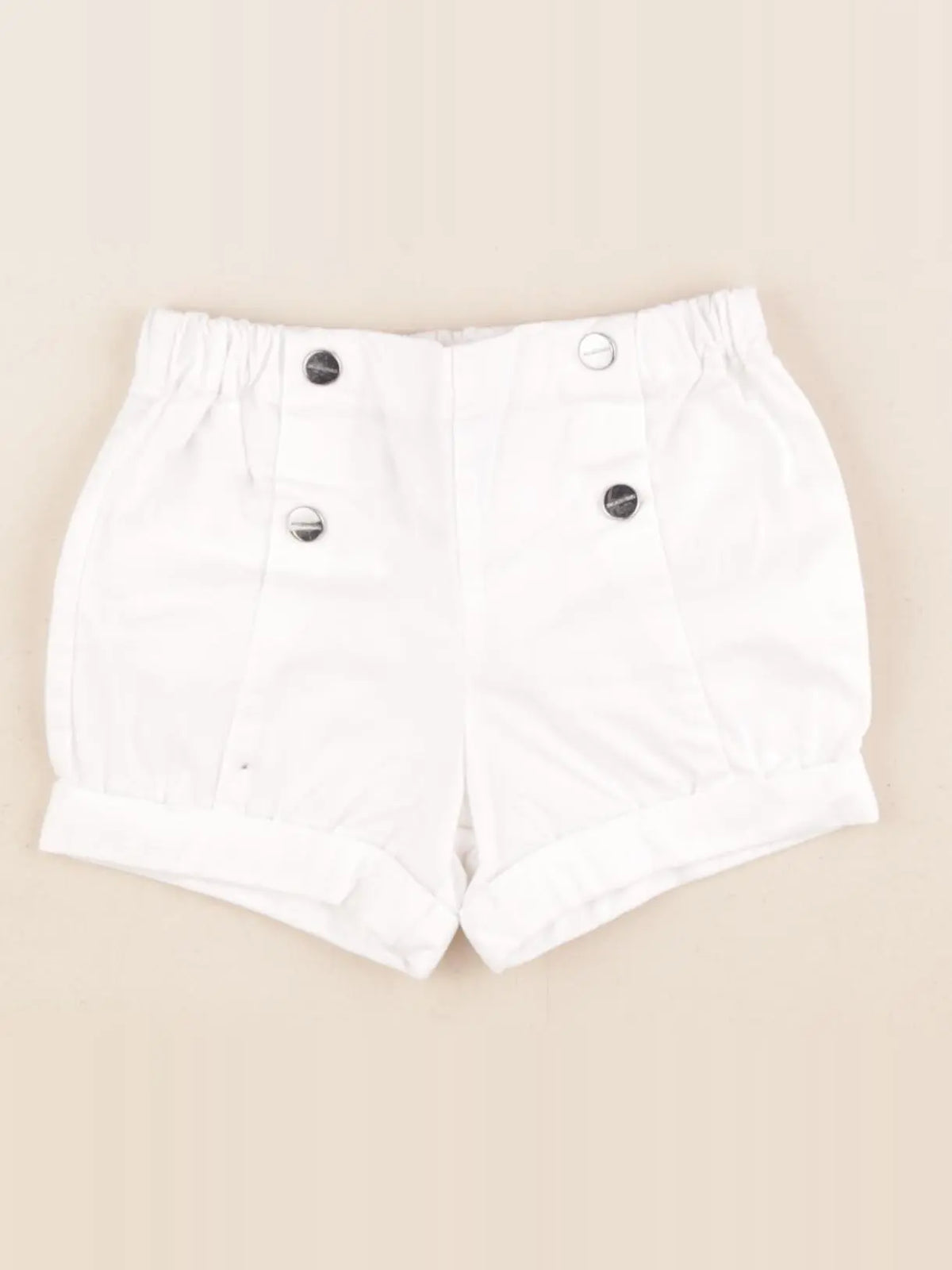 Jacadi - short blanc - 12 mois