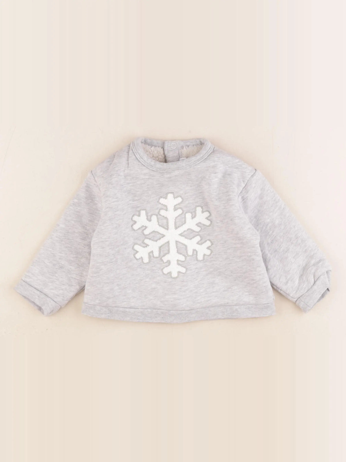Jacadi - sweat gris - 12 mois