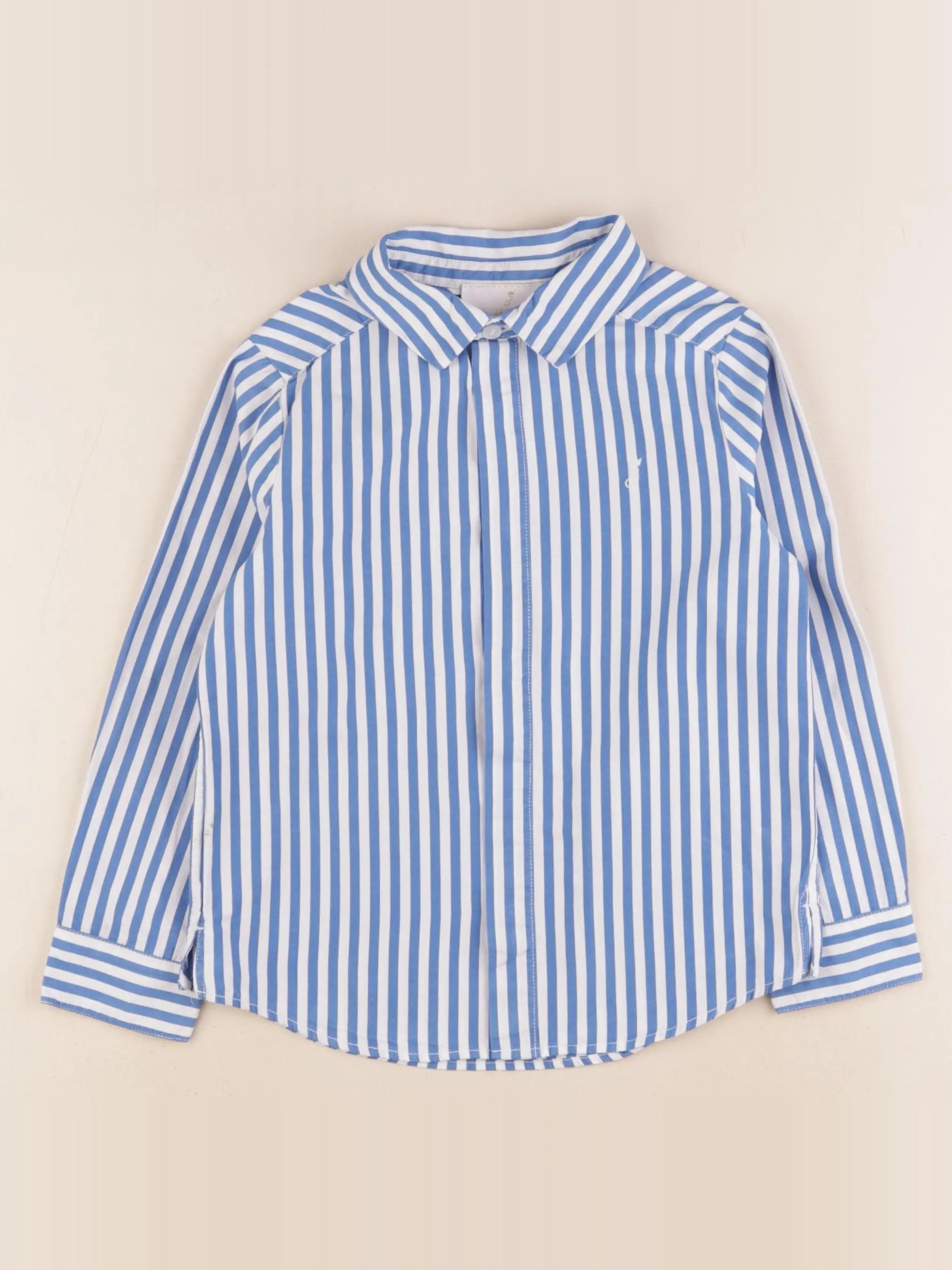 Jacadi - chemise bleu - 6 ans