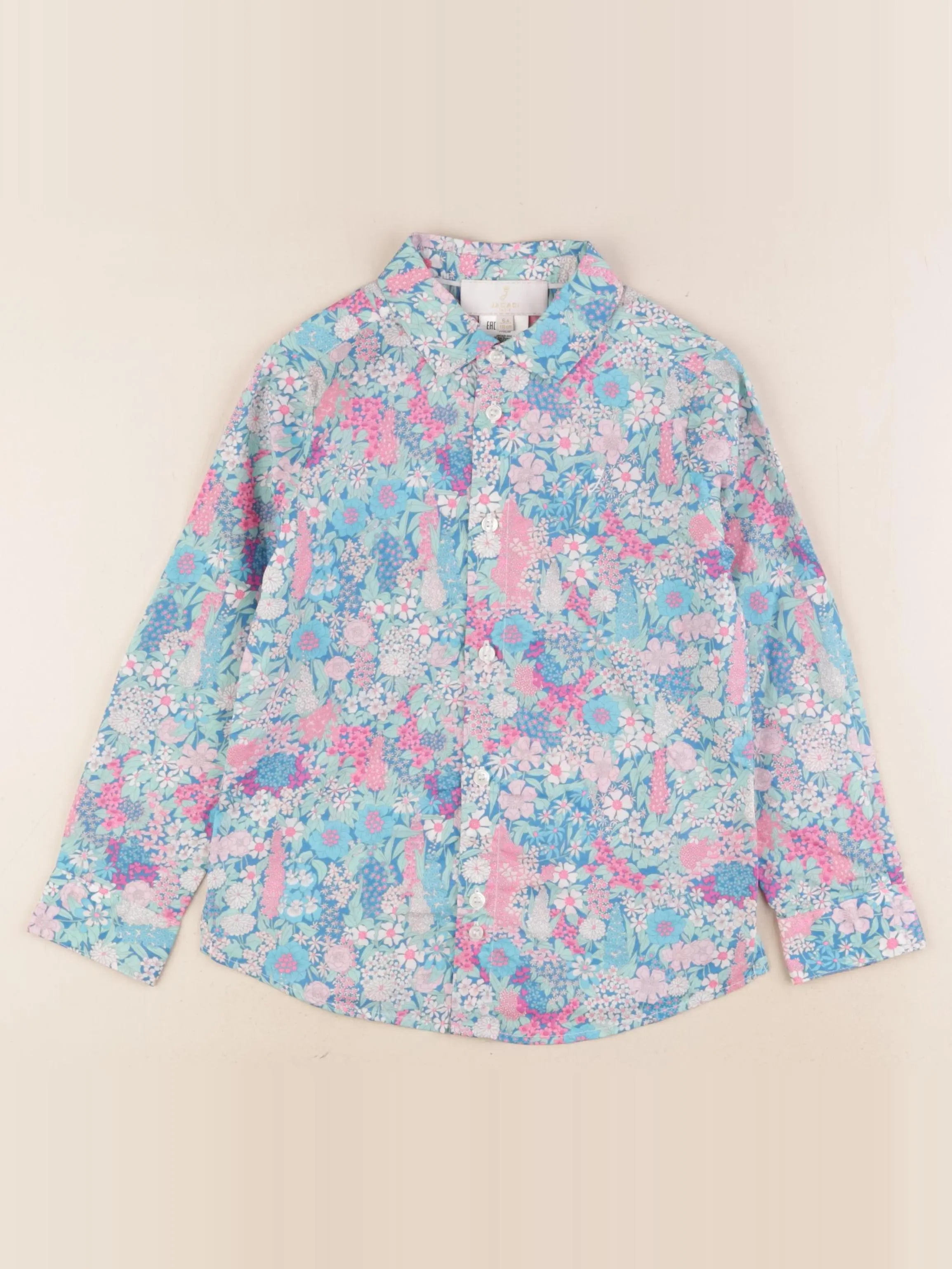Jacadi - blouse liberty multicolore - 6 ans