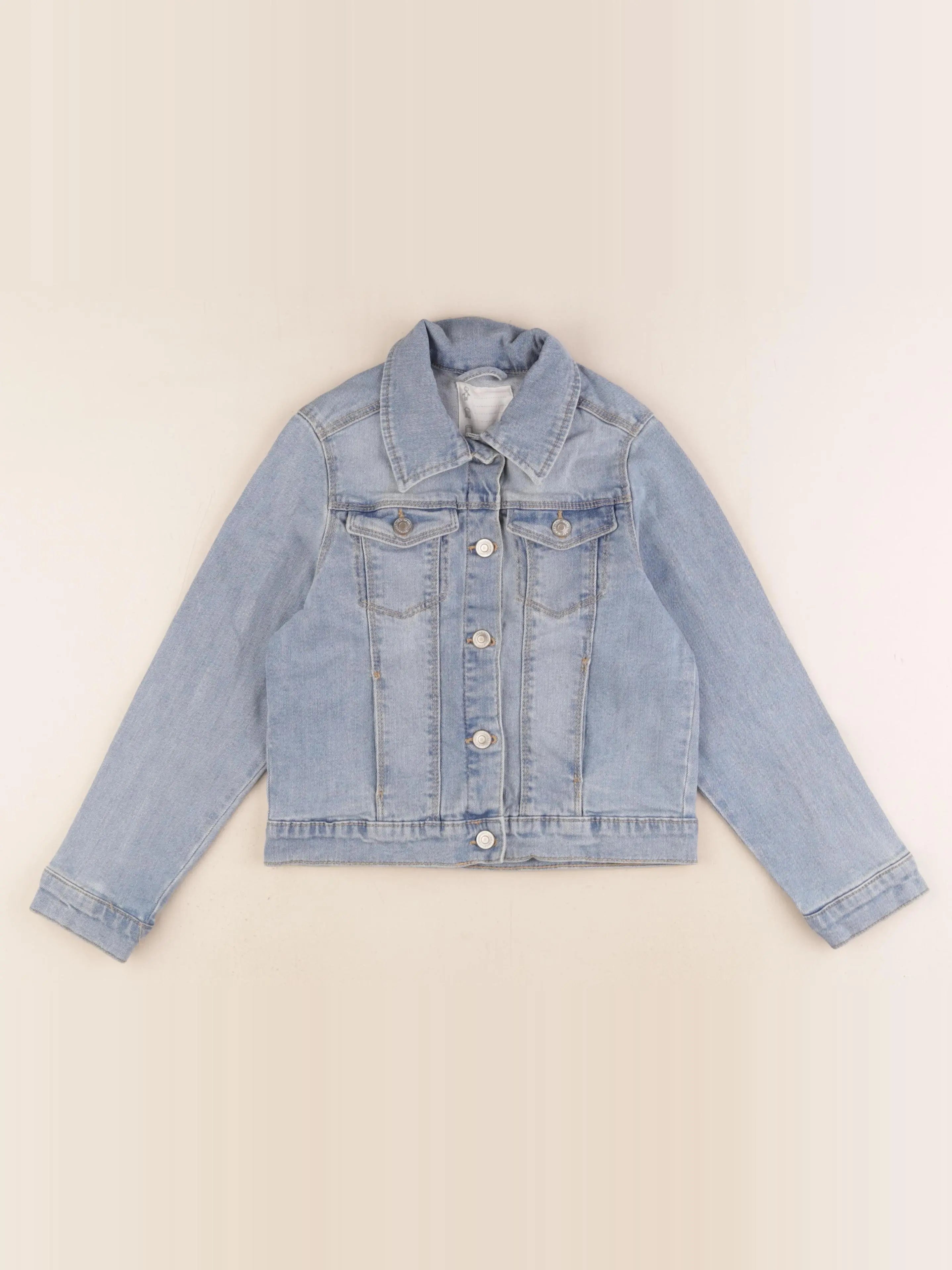 Vertbaudet - veste bleu - 7 ans