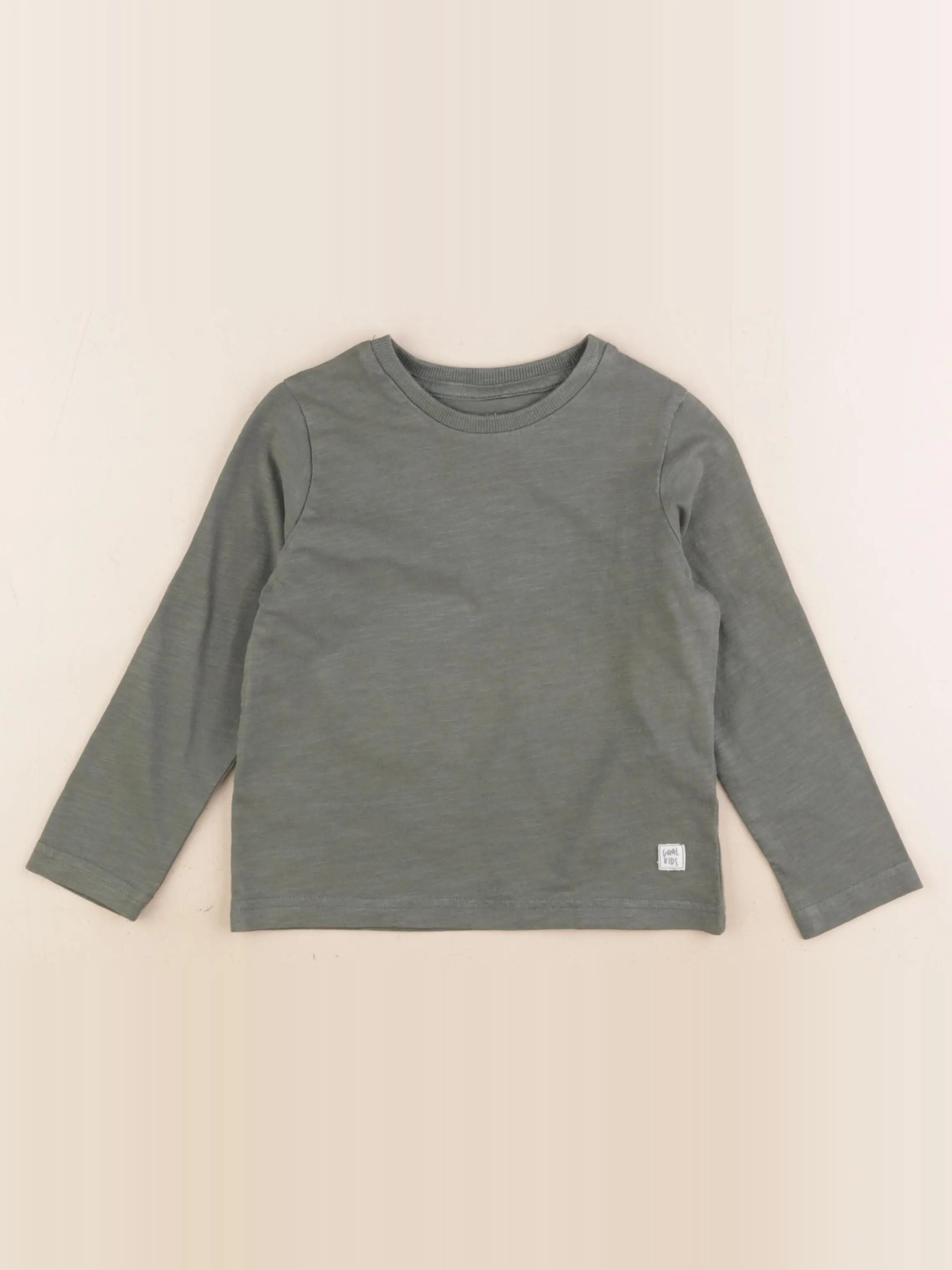 Vertbaudet - tee-shirt vert - 4 ans