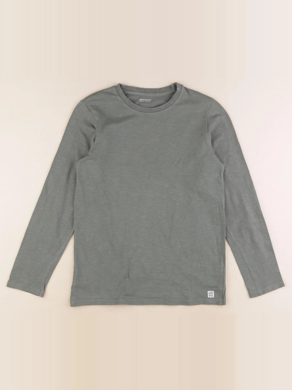Vertbaudet - tee-shirt vert - 12 ans