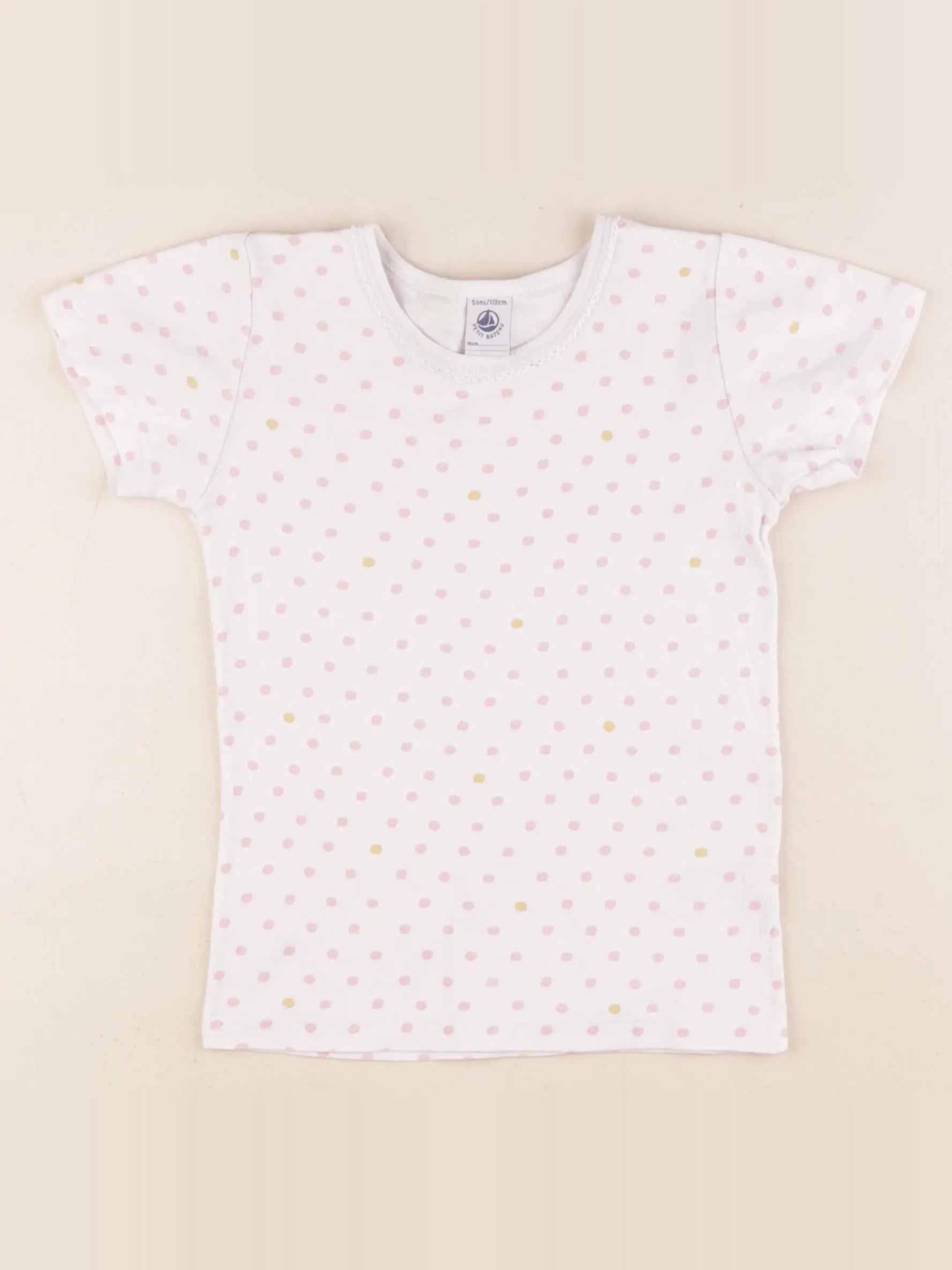 Petit Bateau - maillot de corps blanc - 5 ans