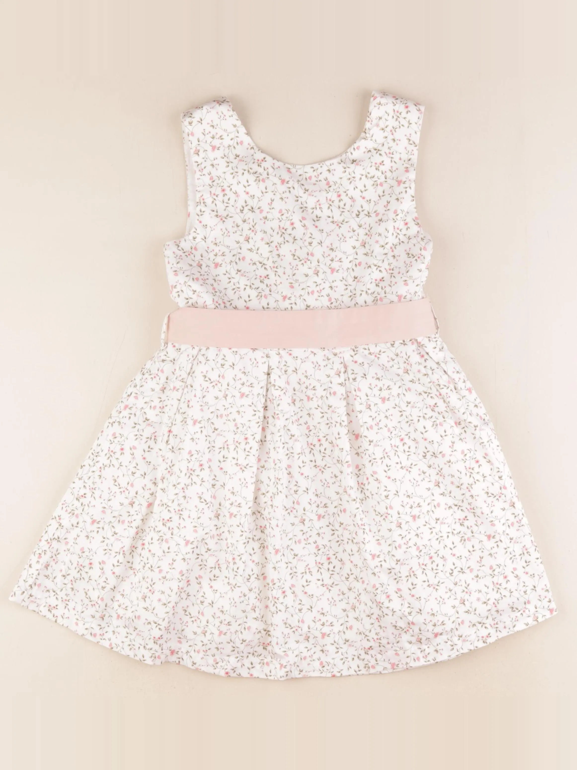 Vertbaudet - robe blanc - 6 ans