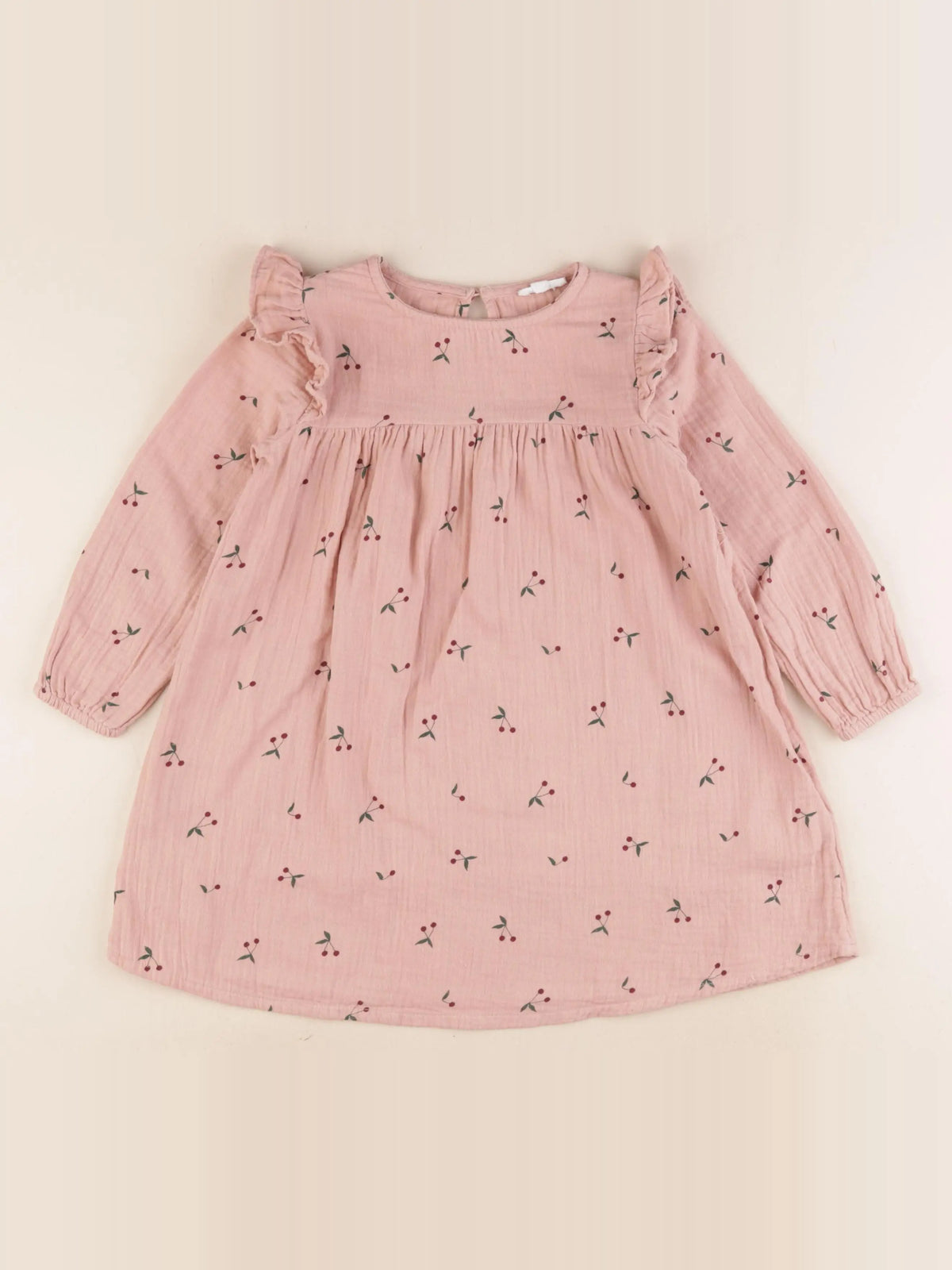 Vertbaudet - robe rose - 4 ans